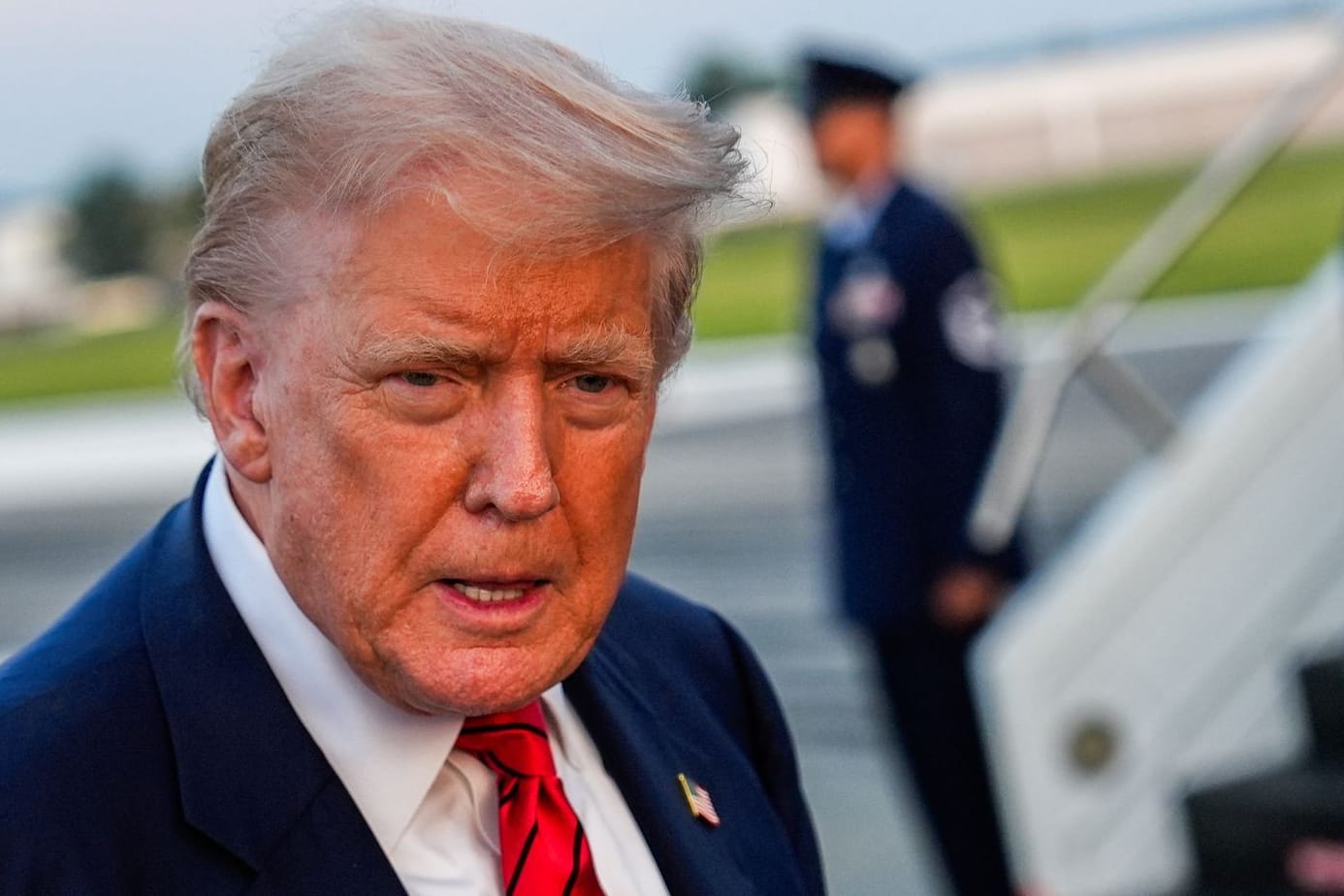 Donald Trump: Er hatte ungewöhnlich hohe Zölle gegen die Schweiz angekündigt.