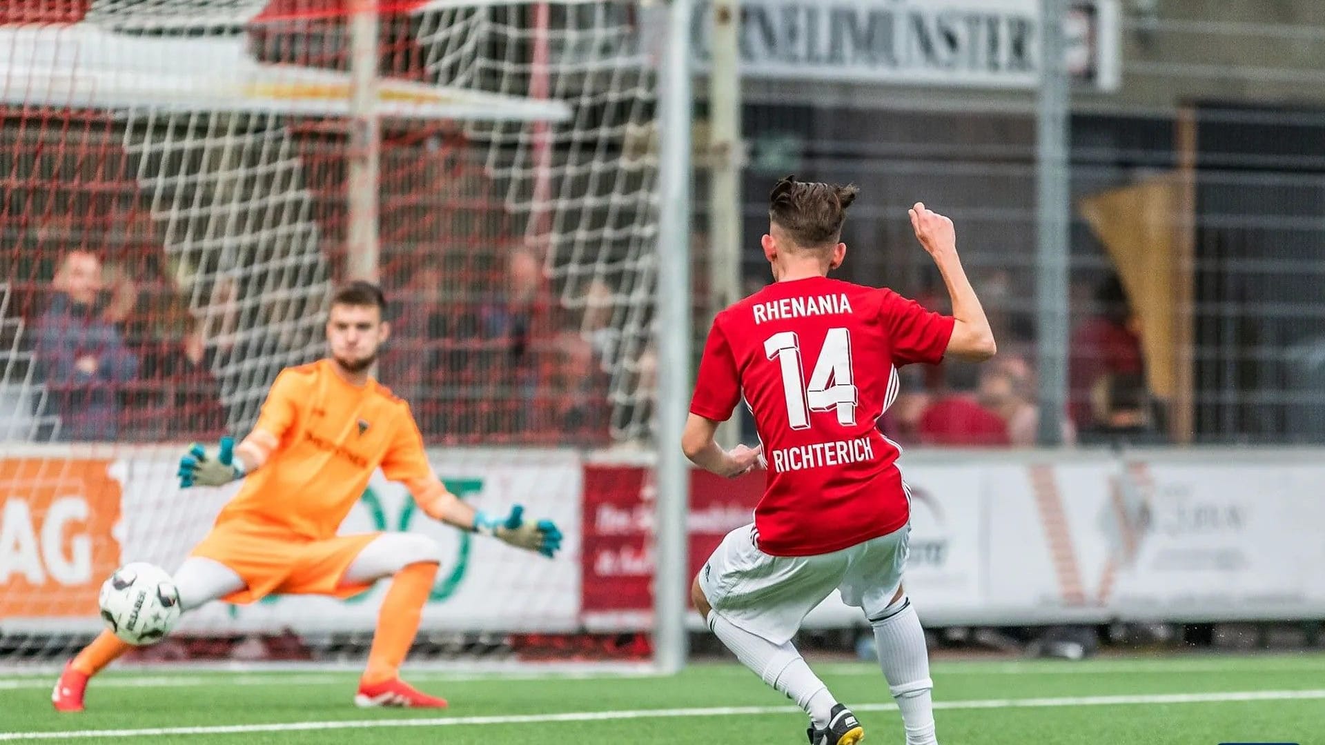 Richterichs Passenheim schießt aufs Tor: Das klassenhöhere Team setzte sich durch.