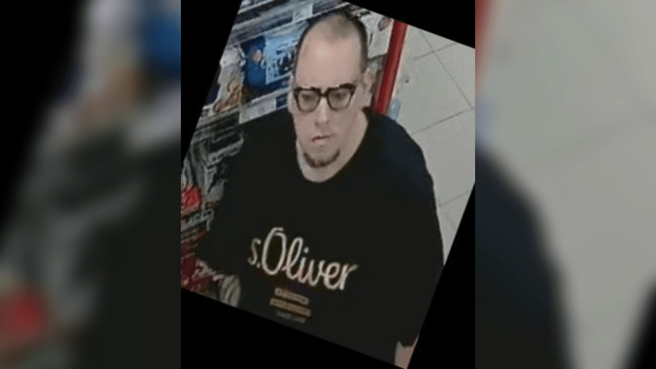 Der Verdächtige: Die Polizei sucht diesen Mann.