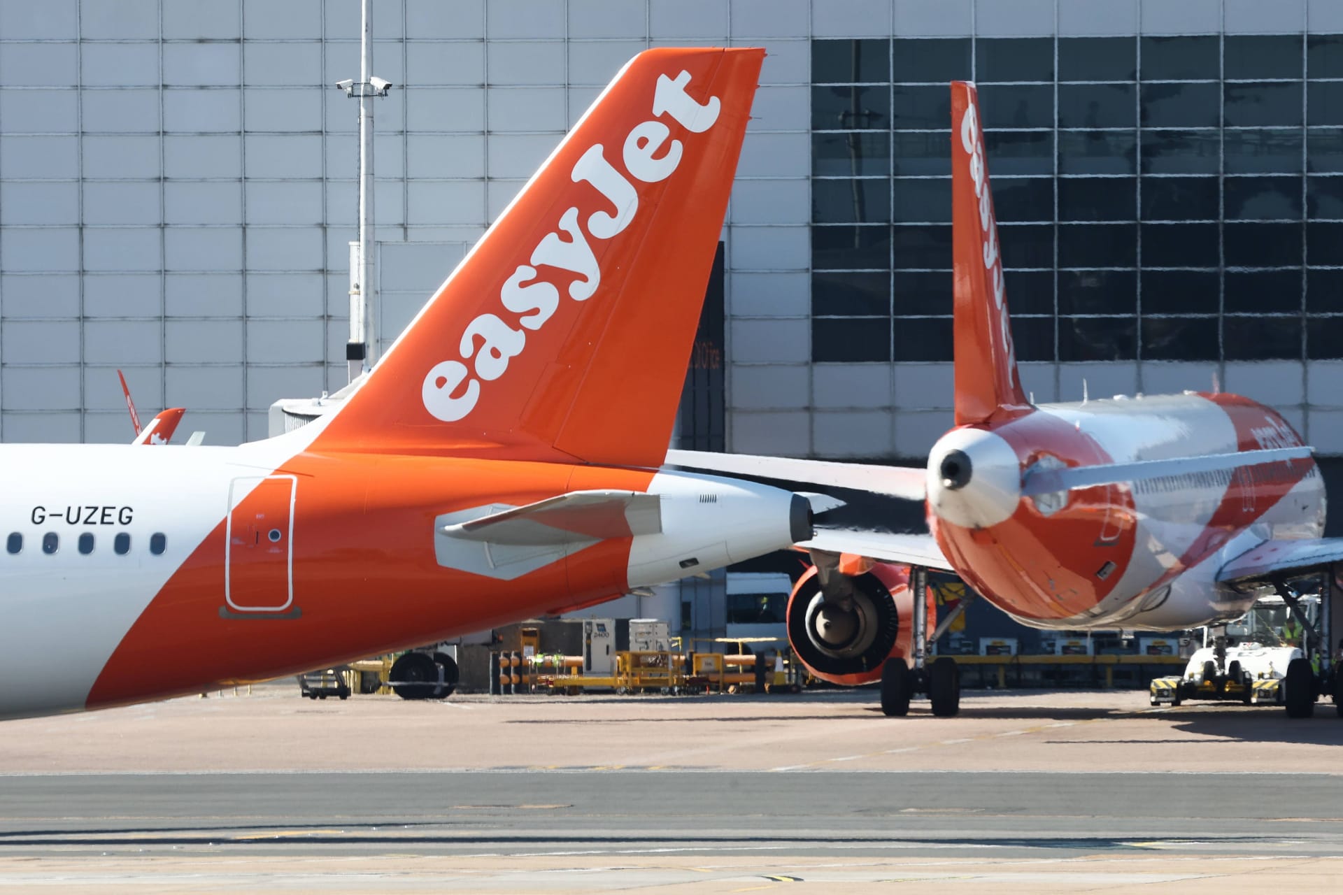 Zwei Easyjet-Flugzeuge sind auf dem Flughafen von Manchester kollidiert (Symbilbild)