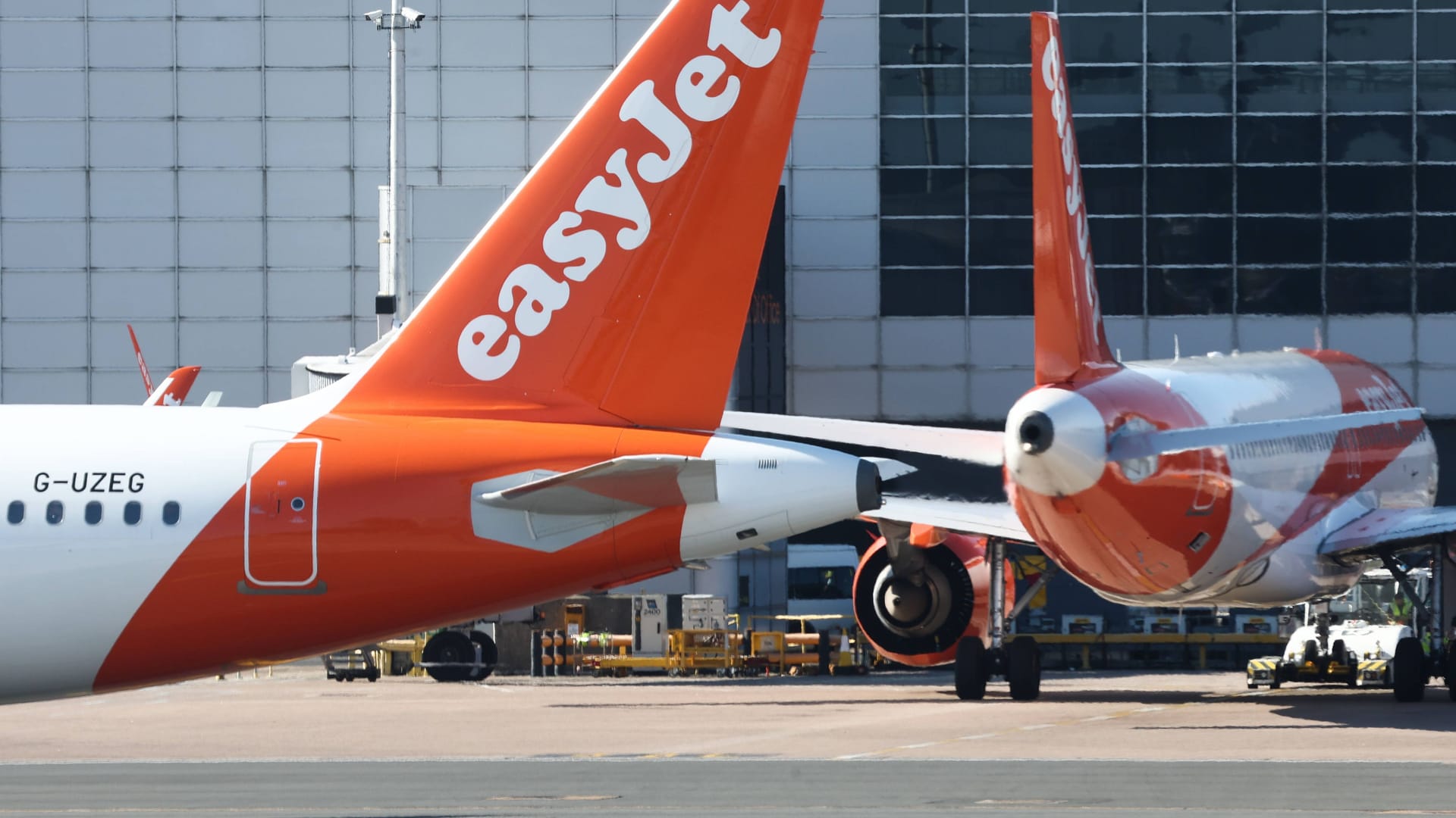 Zwei Easyjet-Flugzeuge sind auf dem Flughafen von Manchester kollidiert (Symbilbild)