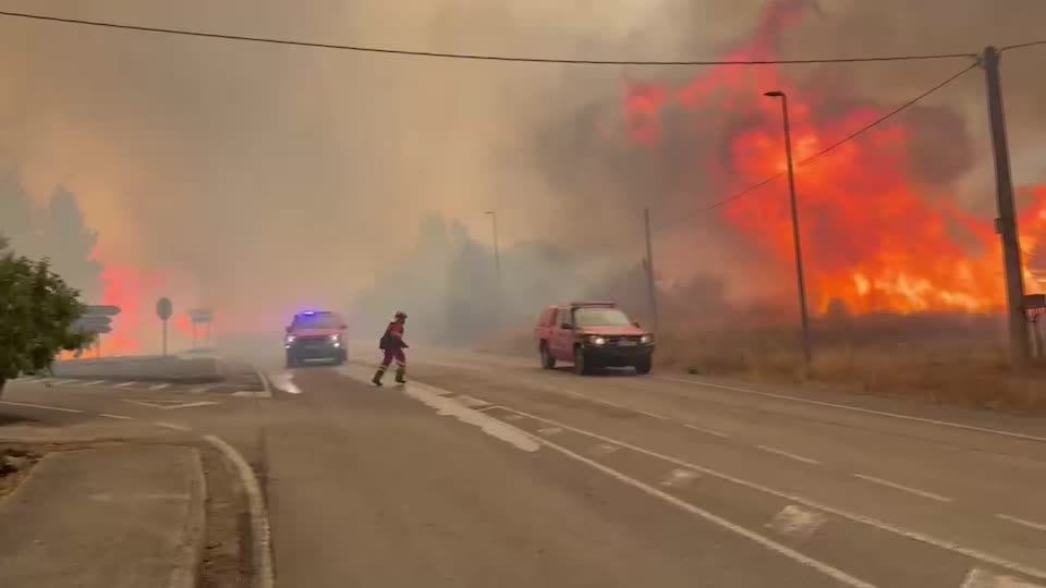 WALDBRAENDE-SPANIEN/