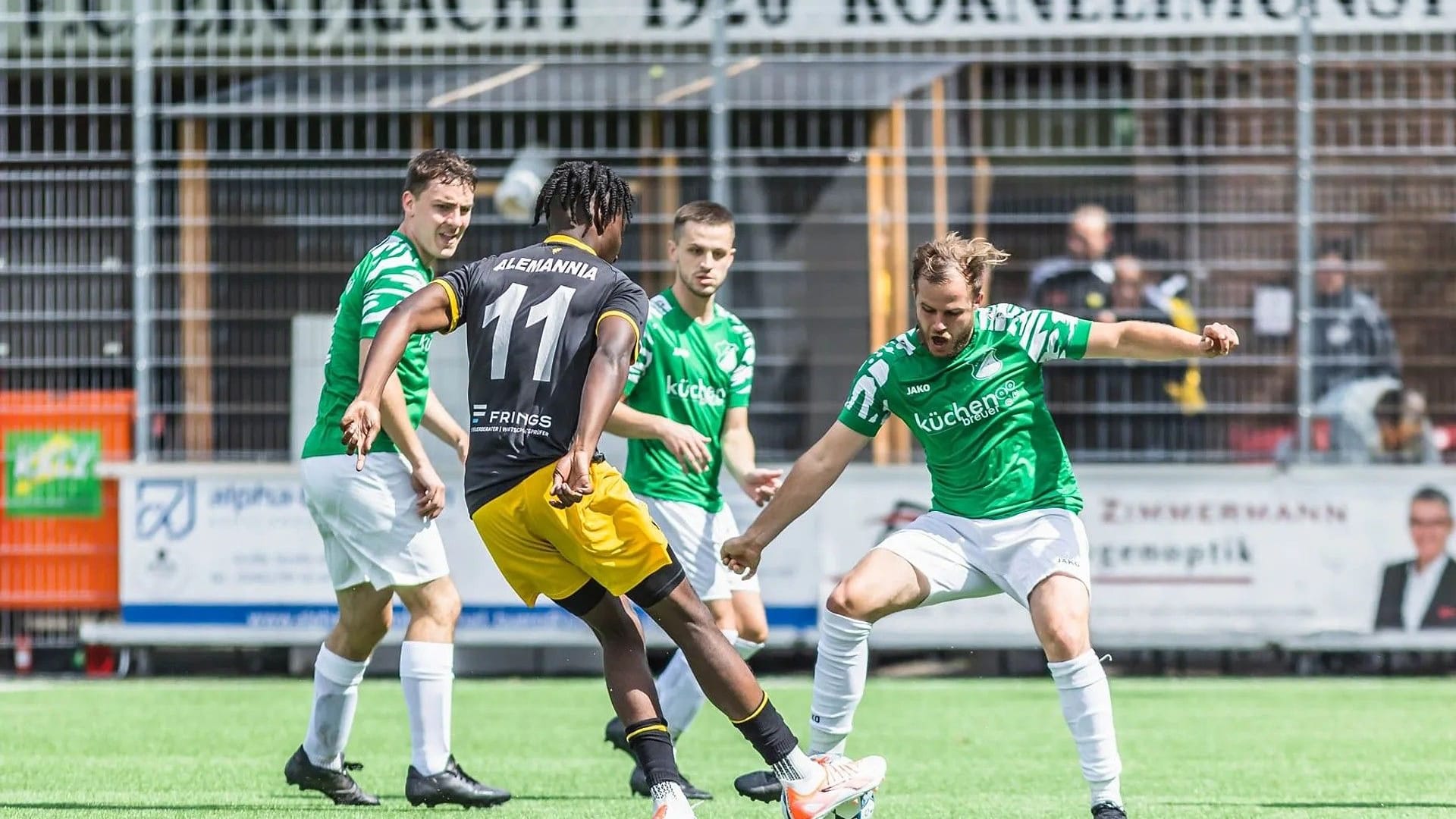Klarer Sieg: Alemannia siegte gegen Lichtenbusch.