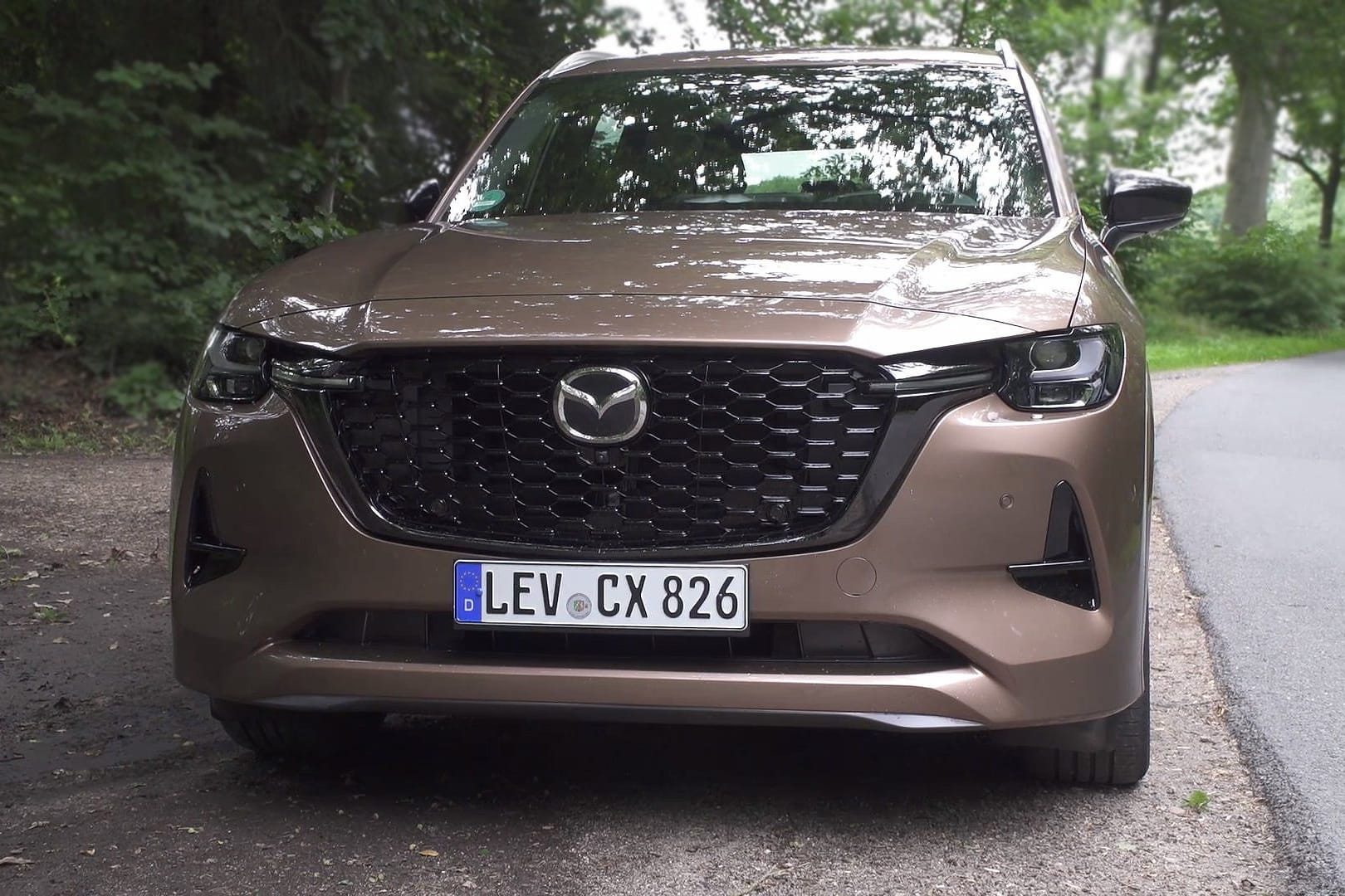 Mächtig: Der CX-80 ist Mazdas größtes SUV-Modell.