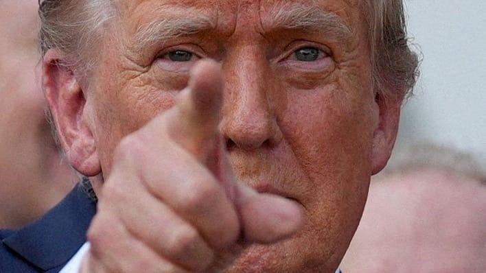 US-Präsident Donald Trump: Amerika soll neu vermessen werden (Archivbild). US-Präsident Donald Trump: Amerika soll neu vermessen werden (Archivbild).