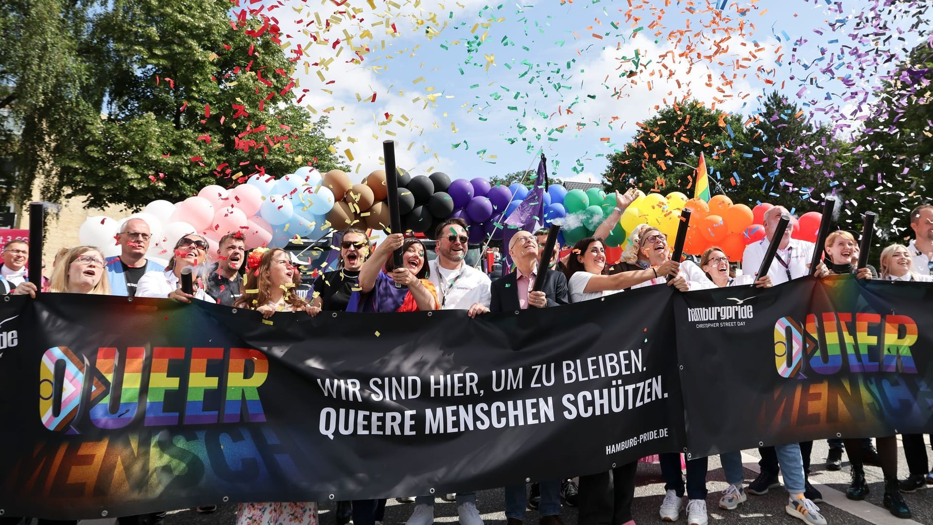 Parade zum Christopher Street Day (CSD)