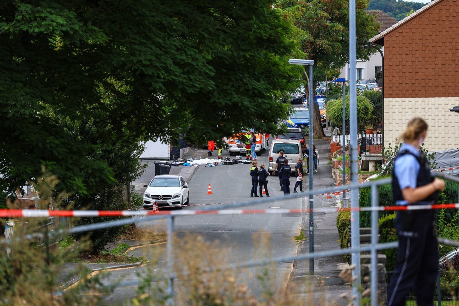 Großeinsatz in Menden