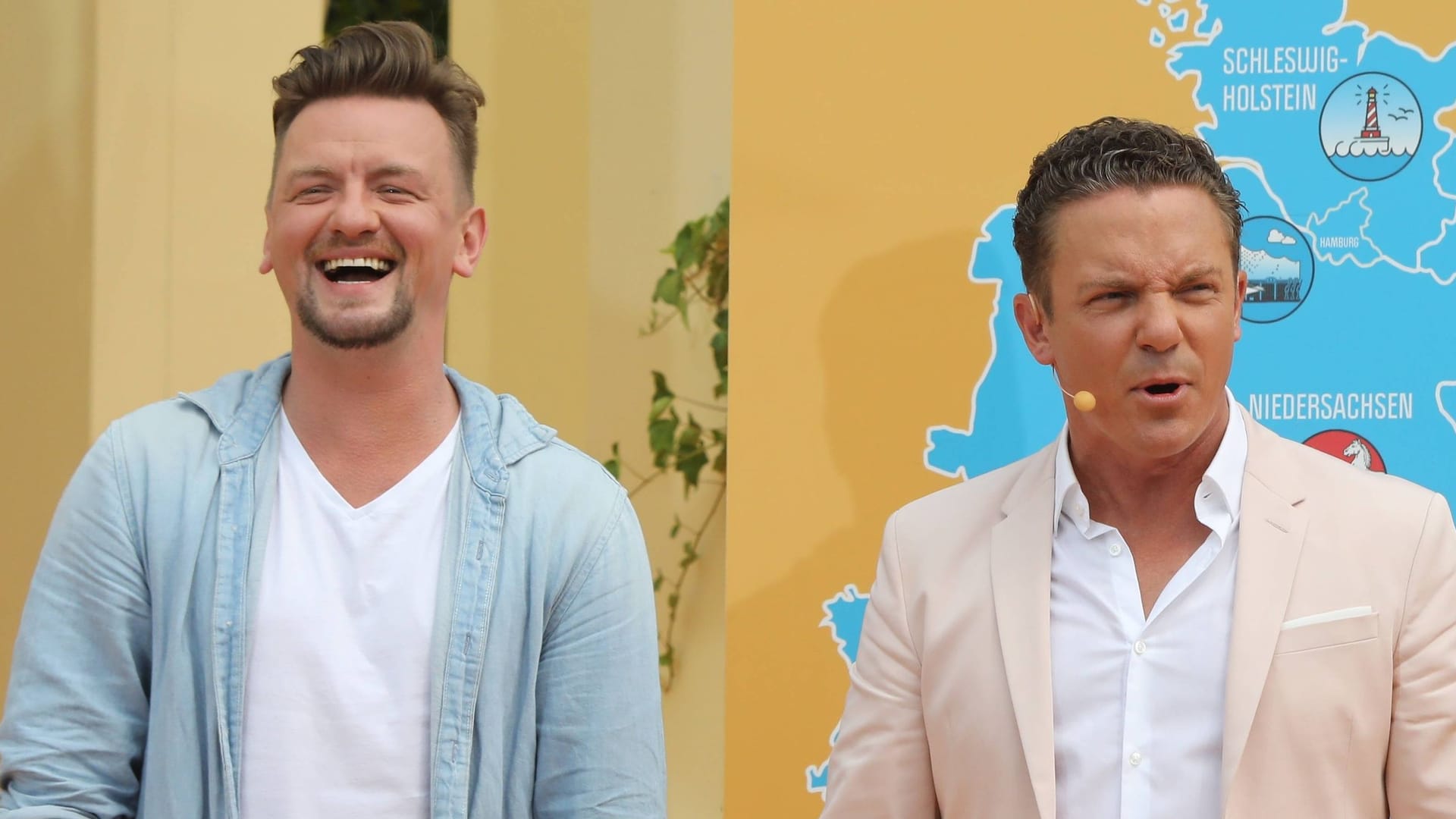 Ben Zucker und Stefan Mross: Sie standen am Wochenende gemeinsam auf der Bühne.