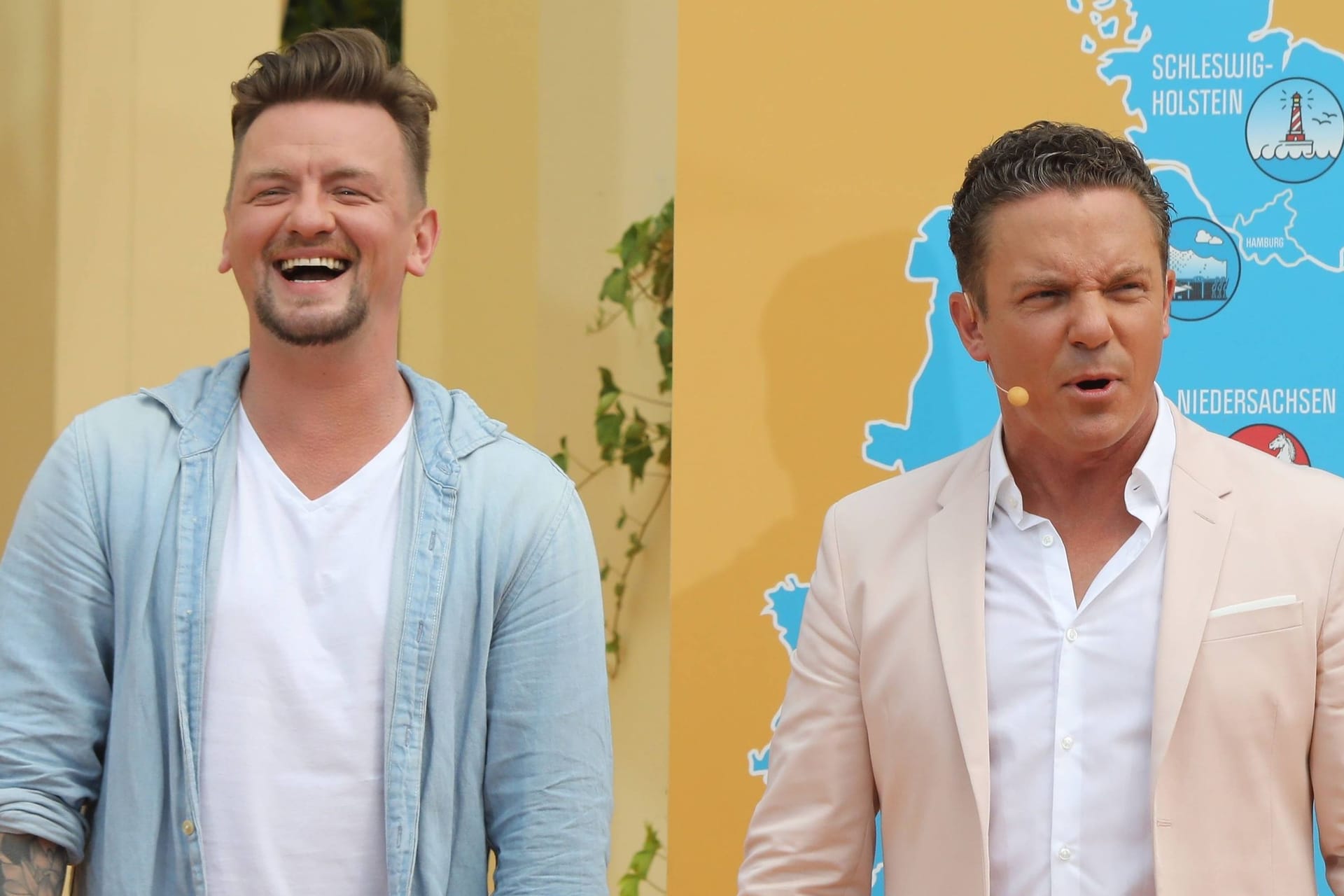 Ben Zucker und Stefan Mross: Sie standen am Wochenende gemeinsam auf der Bühne.
