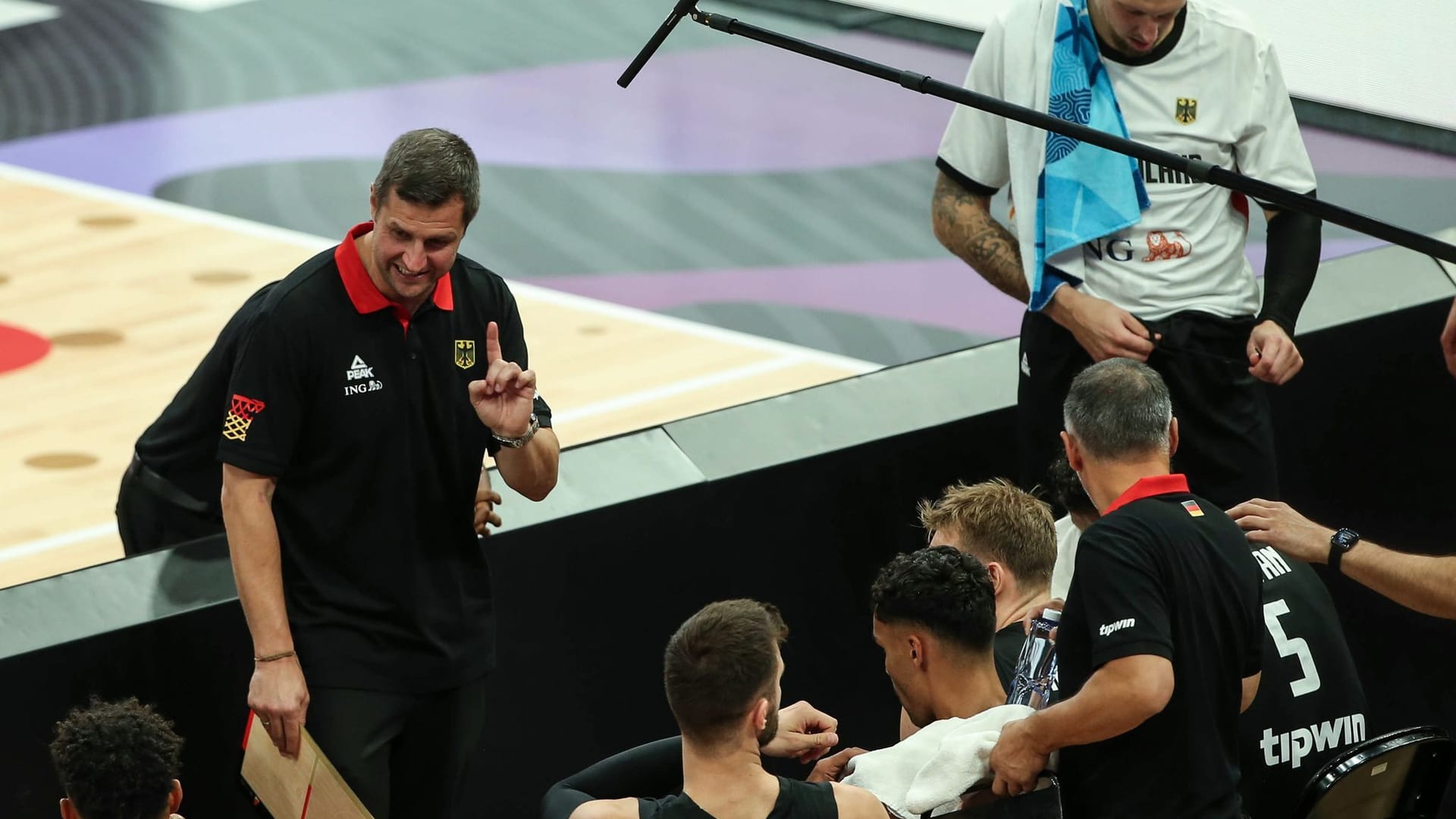 Die deutschen Basketballer Die deutschen Basketballer