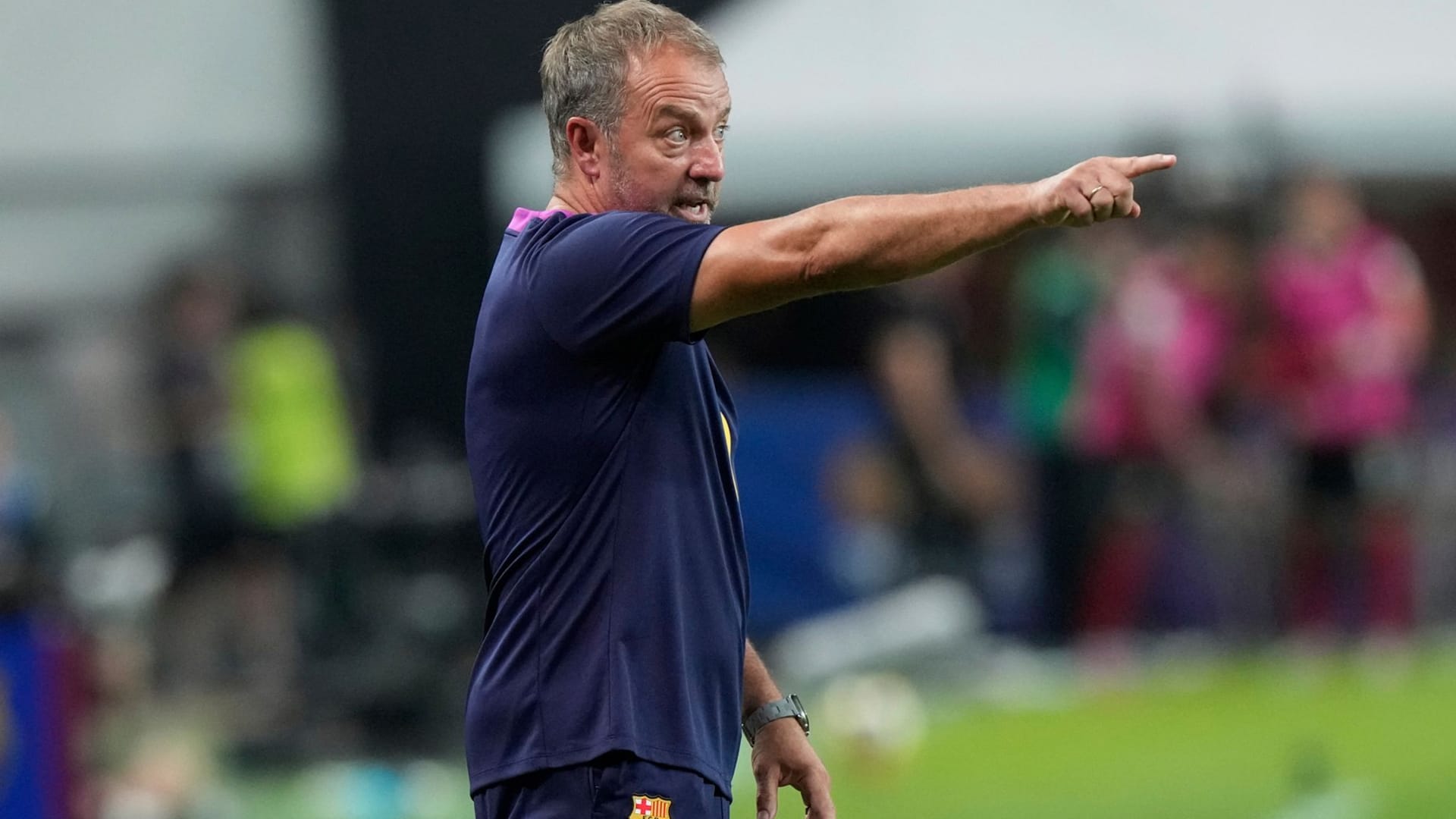 Barcelona-Trainer Hansi Flick Barcelona-Trainer Hansi Flick