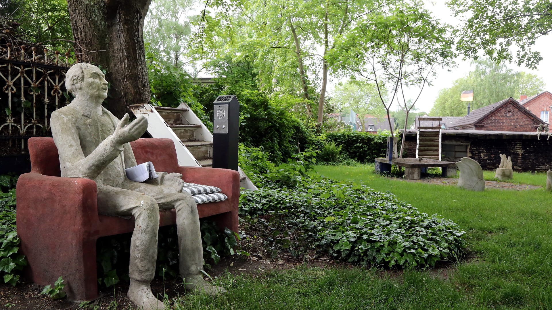 Der Tonino Guerra Park in Oberhausen.
