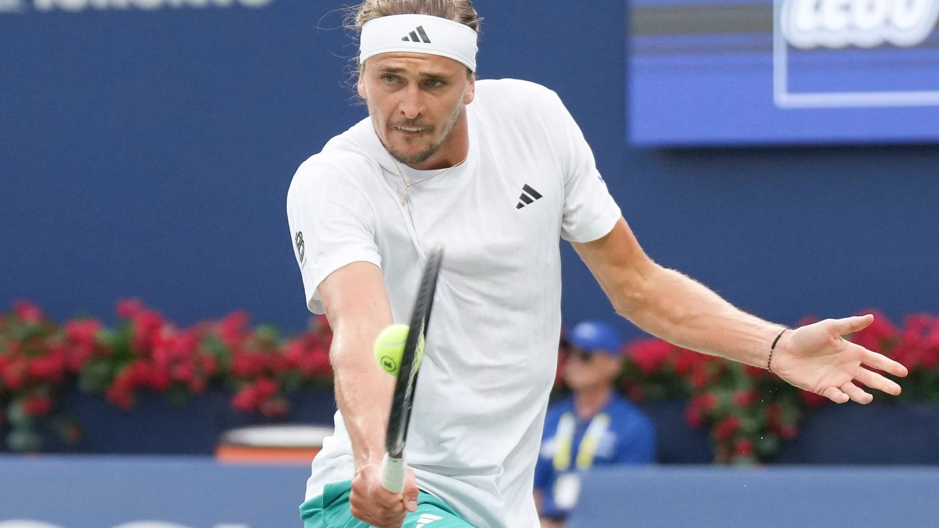 Alexander Zverev bei den National Bank Open in Toronto.
