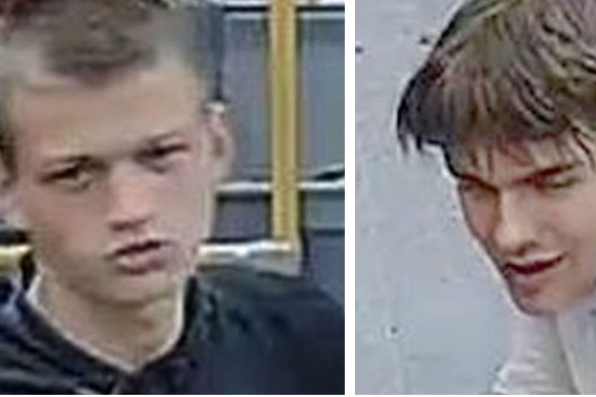 Tatverdächtige aus der KVB-Linie 9: Die Polizei sucht nach diesen beiden jungen Männern.