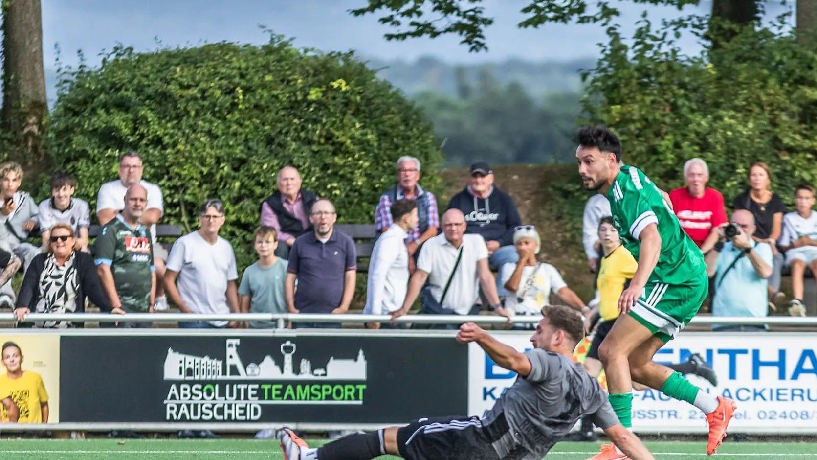 Das Tor zum Finale: Brands Burhan Gülez trifft zum 1:0.