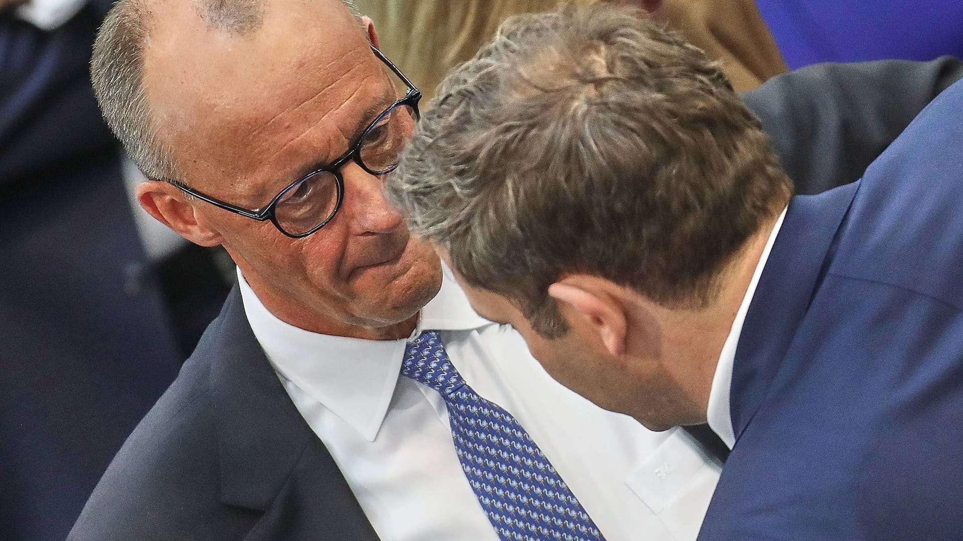 Bundeskanzler Friedrich Merz (CDU) und Finanzminister Lars Klingbeil (SPD): Der Koalition steht ein heißer Herbst bevor.