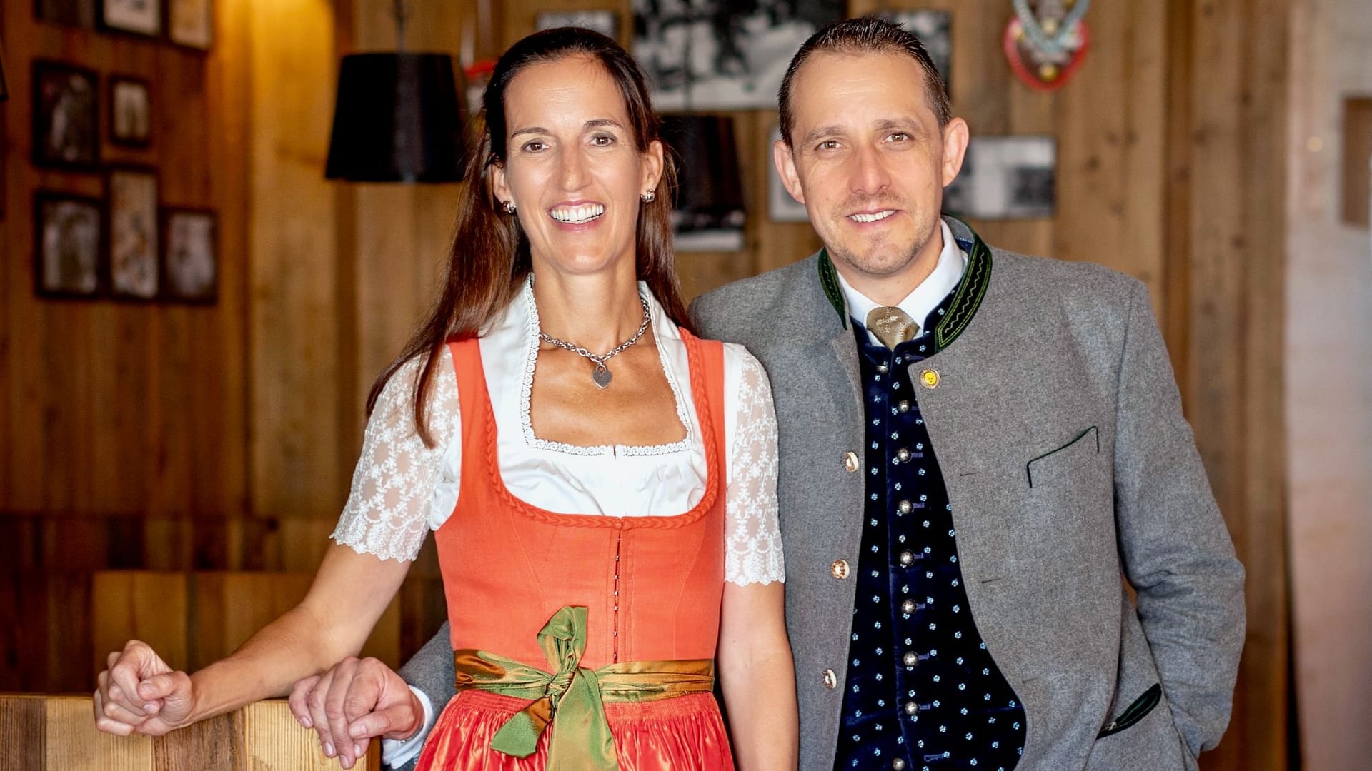 Wirte-Ehepaar der „Münchner Stubn“, Kathrin Wickenhäuser-Egger und Alexander Egger.