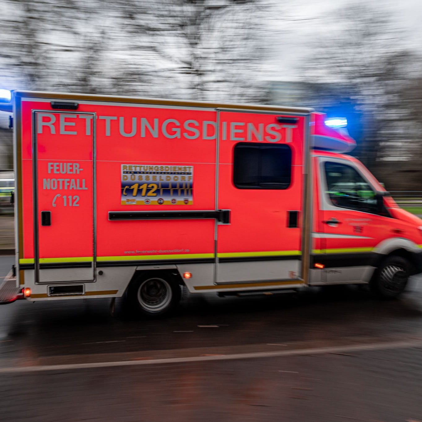 Rettungswagen in Düsseldorf