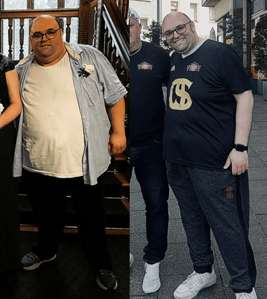 Ingo Peters wog zu Beginn 181 Kilogramm, heute zeigt die Waage 117 Kilo an.