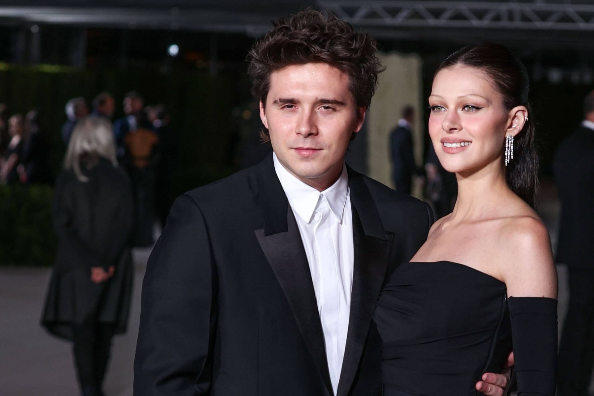 Brooklyn Peltz Beckham und seine Frau Nicola Peltz Beckham: Sie feierten 2022 das erste Mal Hochzeit.