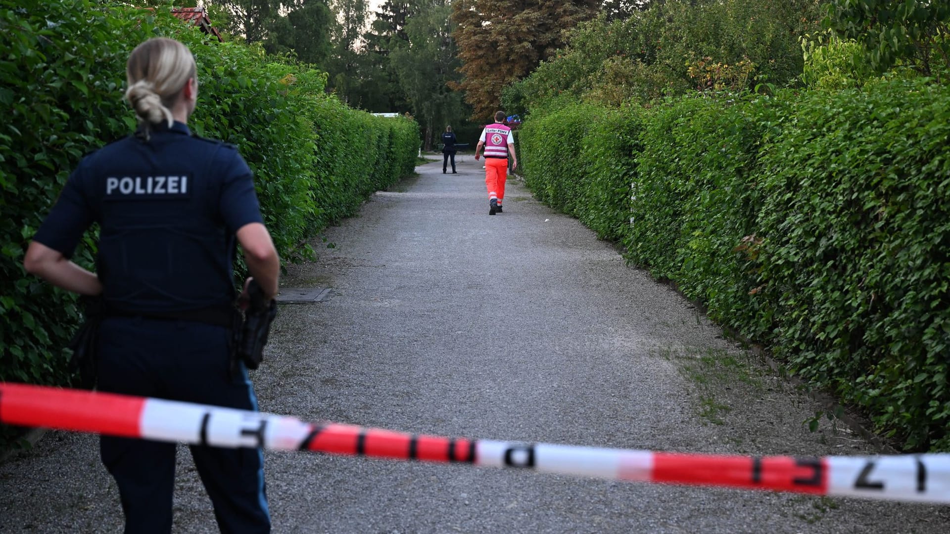 Gas-Unfall in Münchner Kleingartenanlage