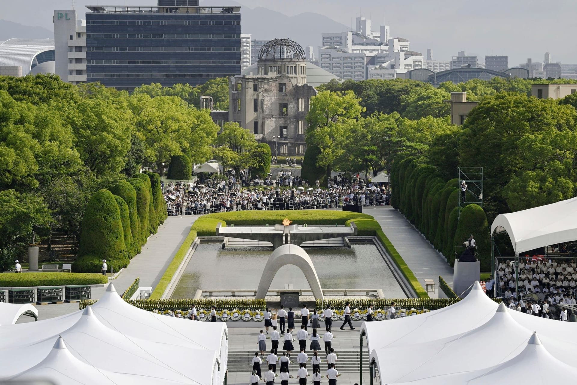 80. Jahrestag des Atombombenabwurfs auf Hiroshima