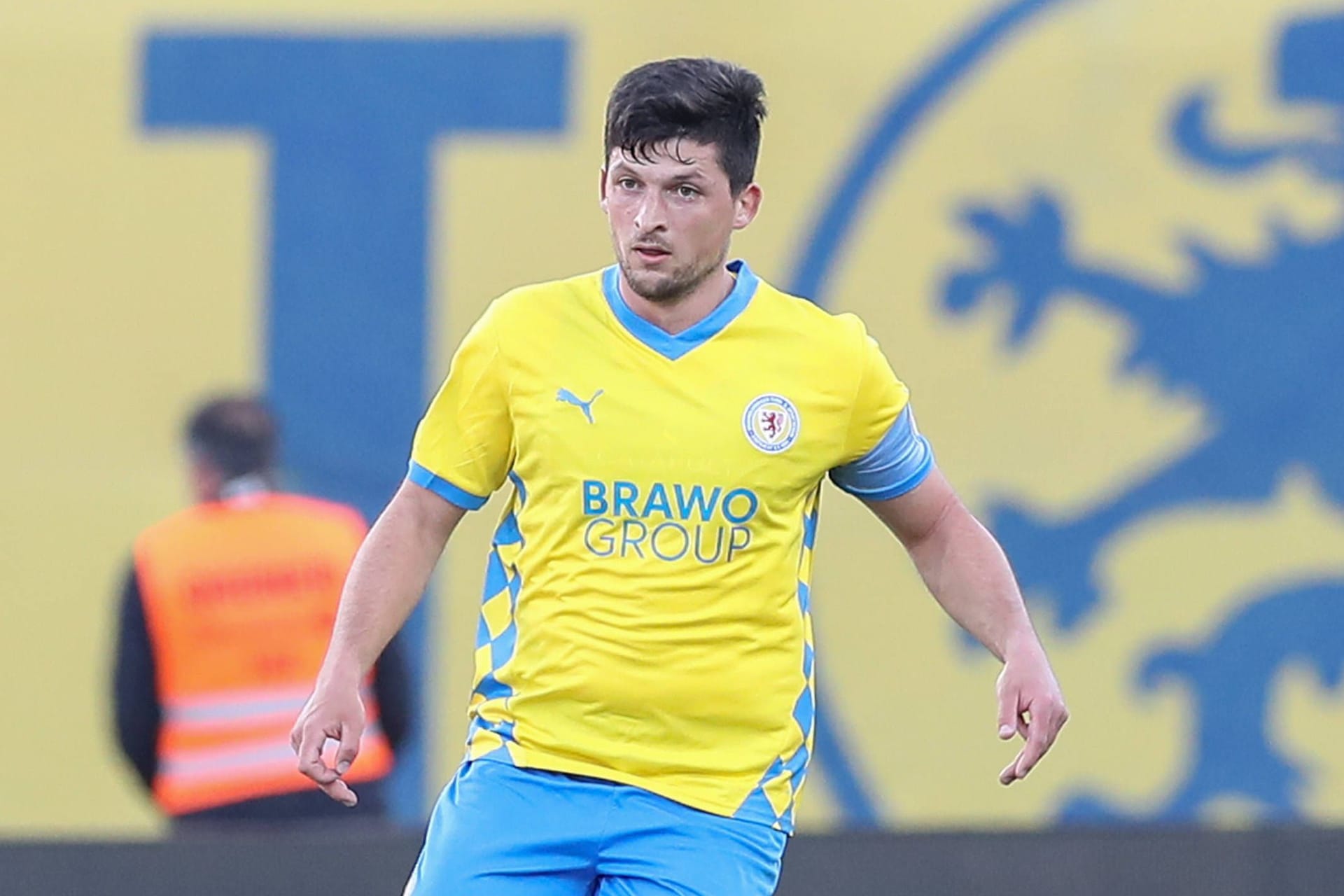 Hier noch im Trikot von Eintracht Braunschweig: Der Vertrag von Jannis Nikolaou war am Saisonende ausgelaufen.