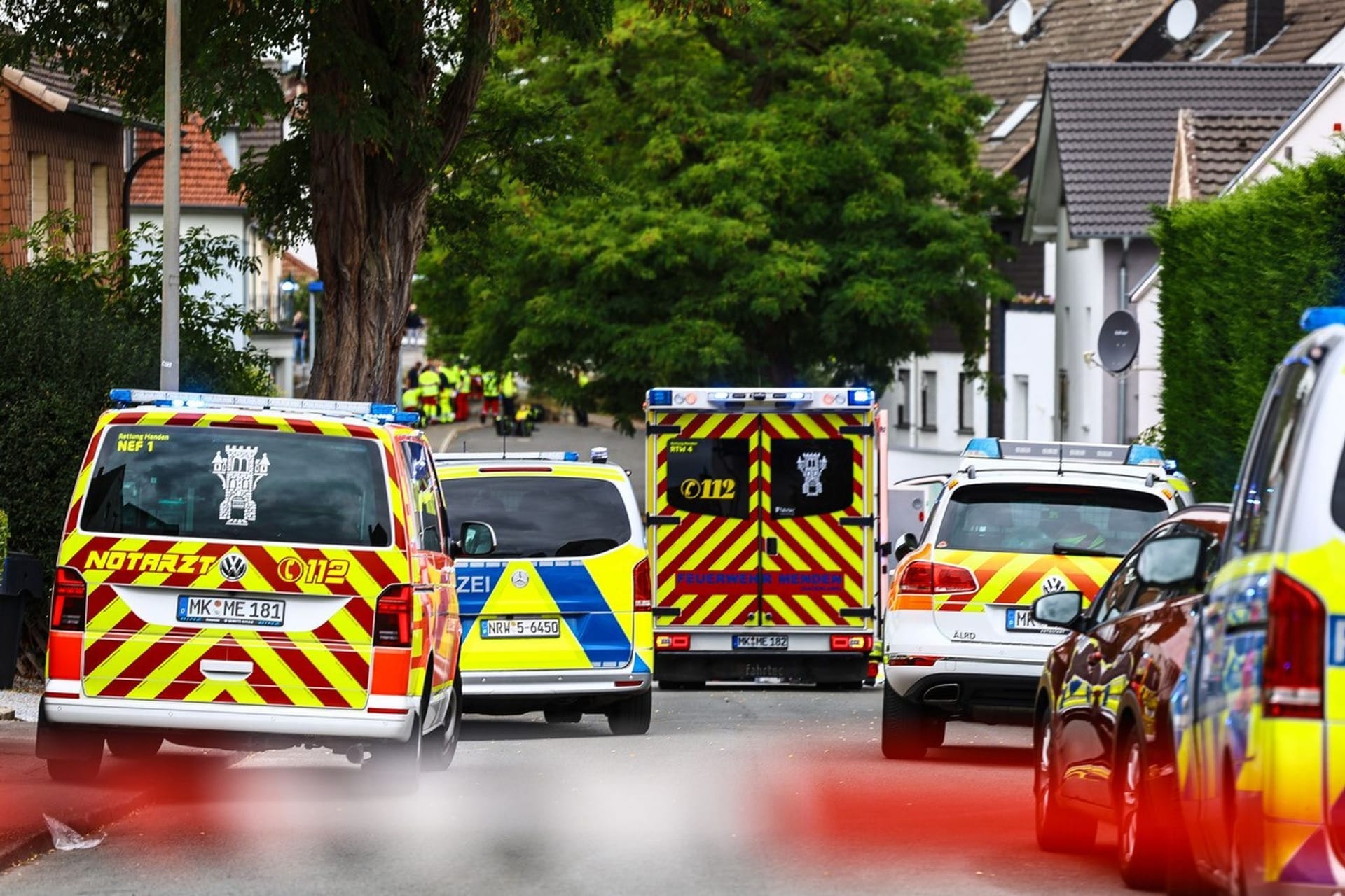 Großeinsatz in Menden