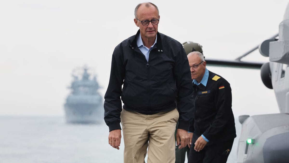 Merz, Leyen'den geri ıslık çekiyor