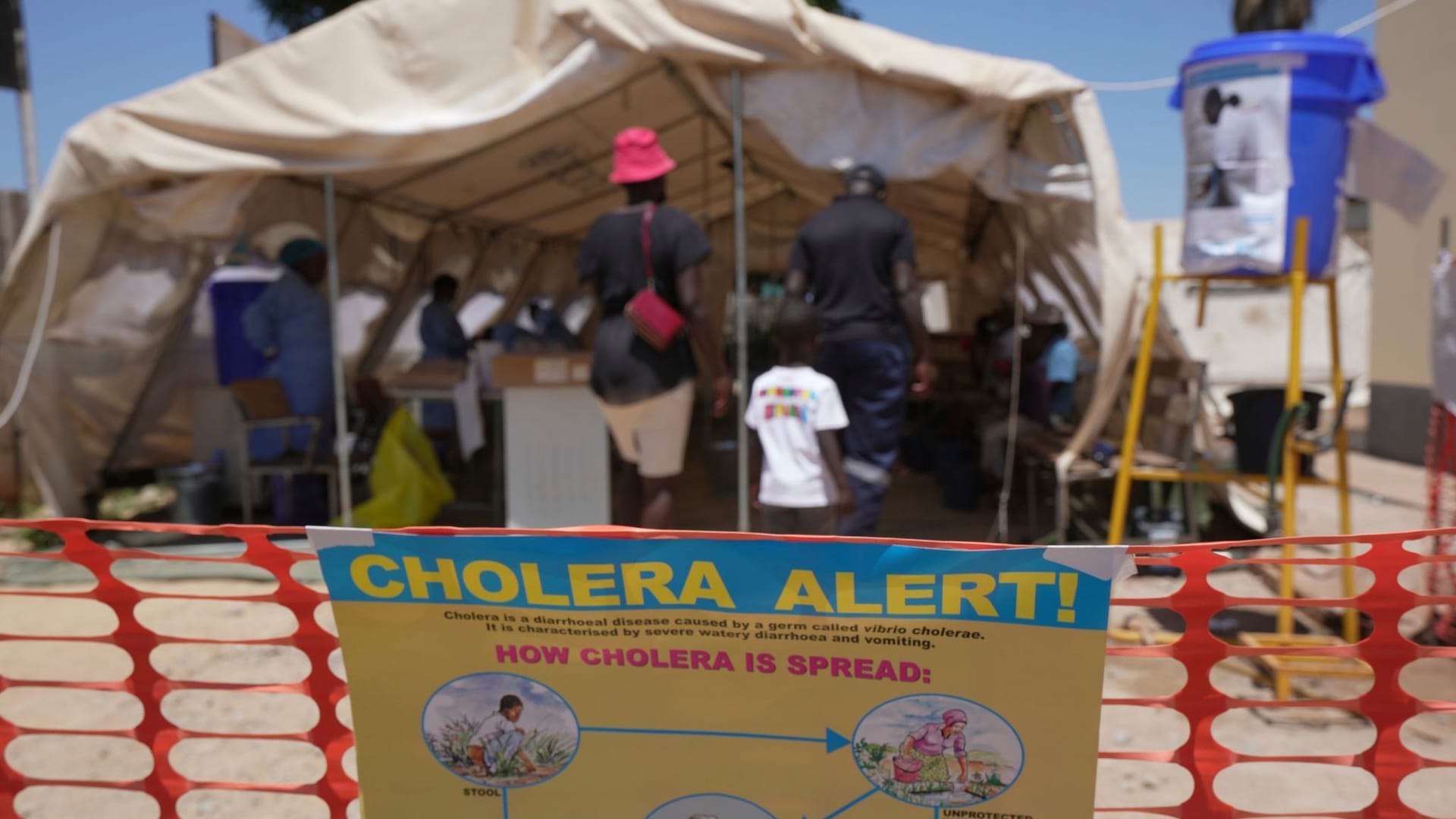 Cholera-Ausbruch in Simbabwe