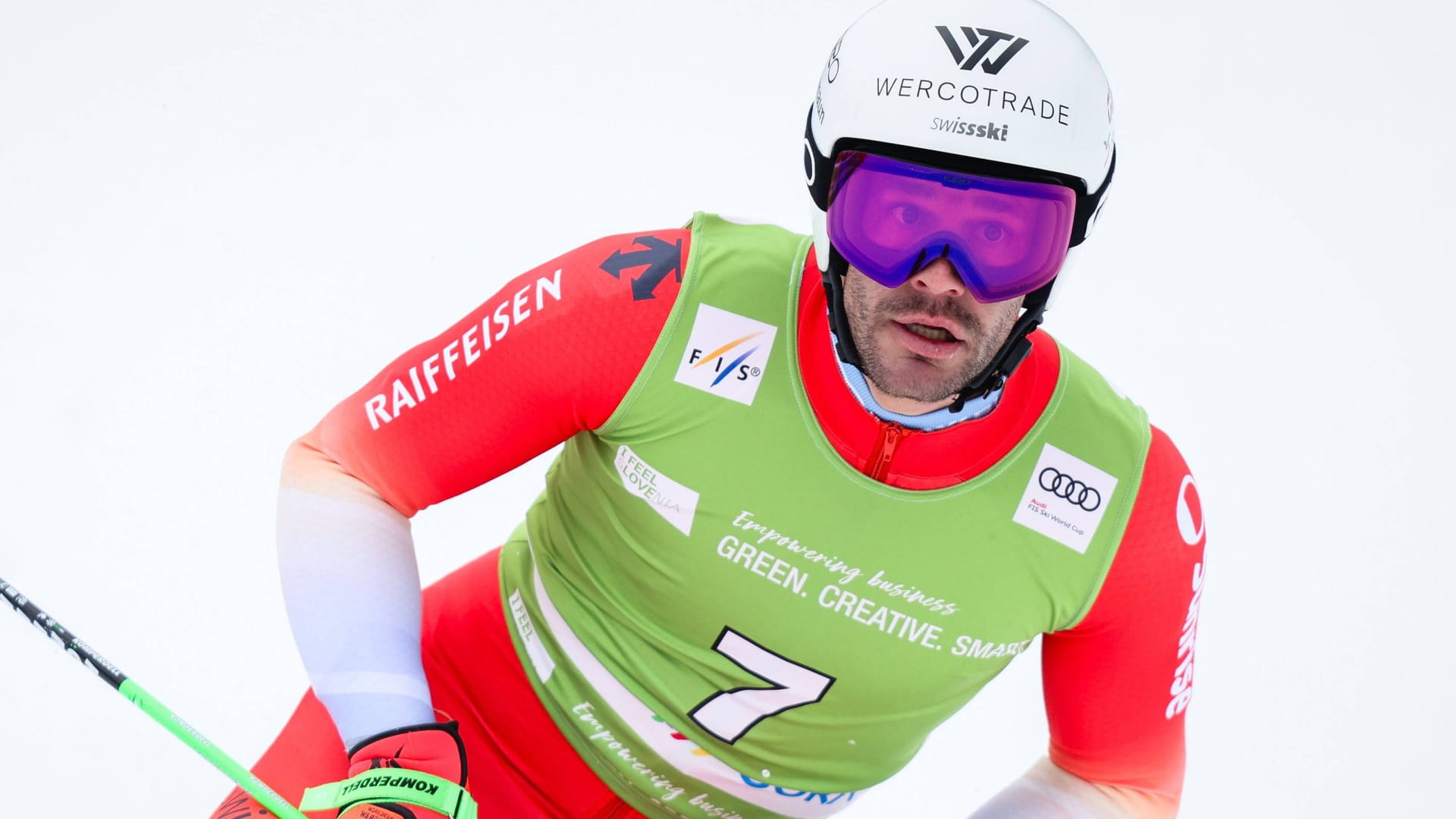 Thomas Tumler: Er ist auf die Disziplinen Super G und Riesenslalom spezialisiert.
