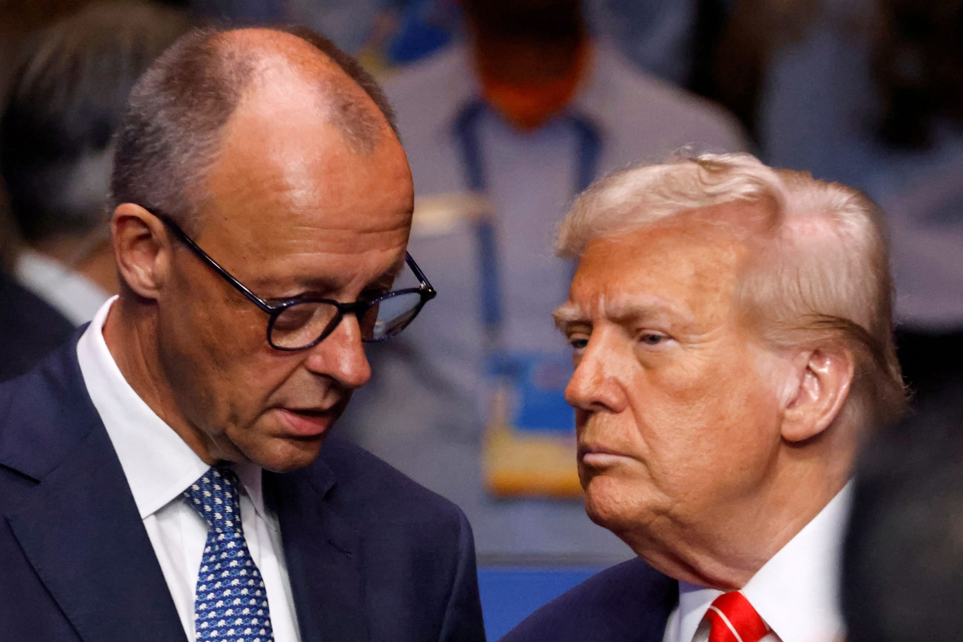 Bundeskanzler Friedrich Merz und US-Präsident Donald Trump: Anerkennung mit Risiken.