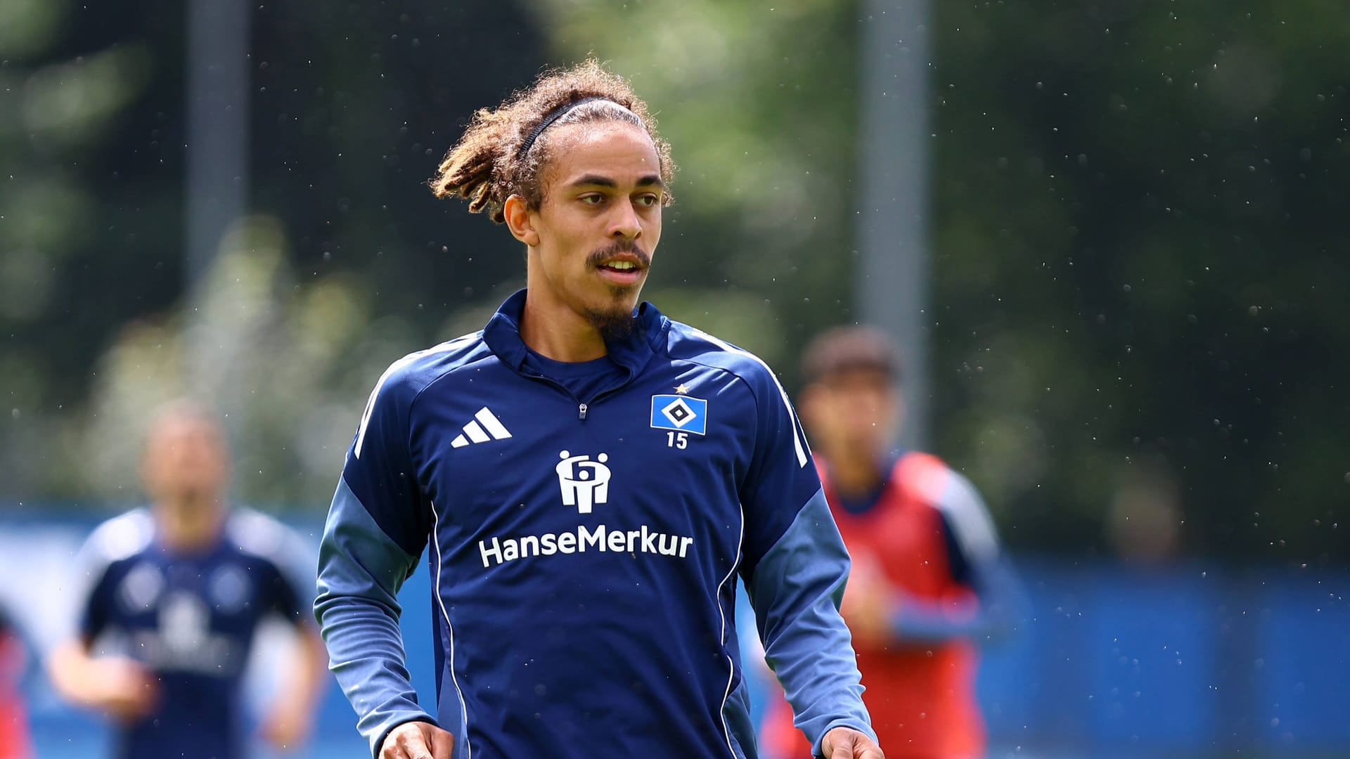 Yussuf Poulsen spielte zwölf Jahre lang bei RB Leipzig, wechselte im Sommer zum HSV.