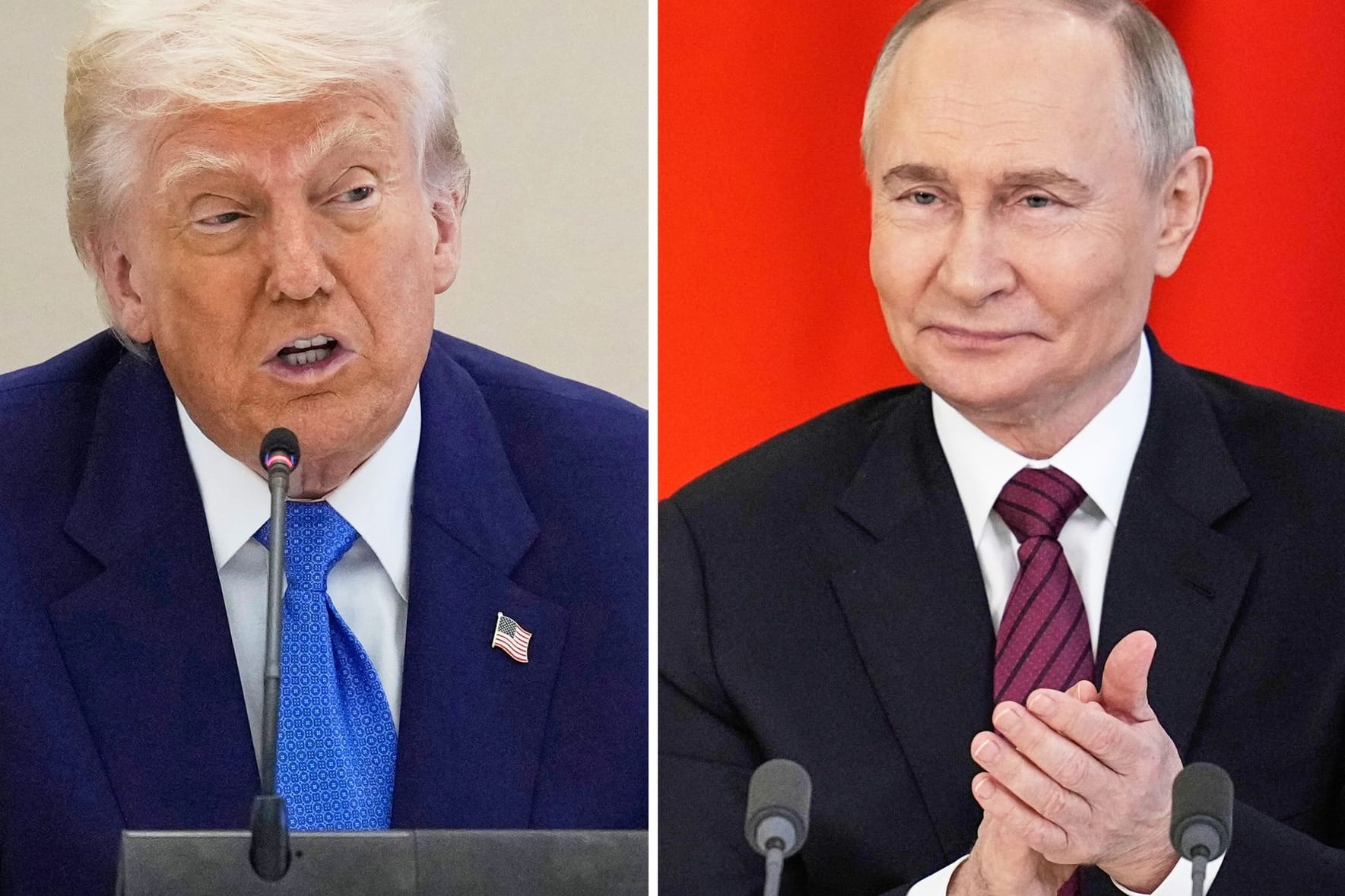 Donald Trump und Wladimir Putin