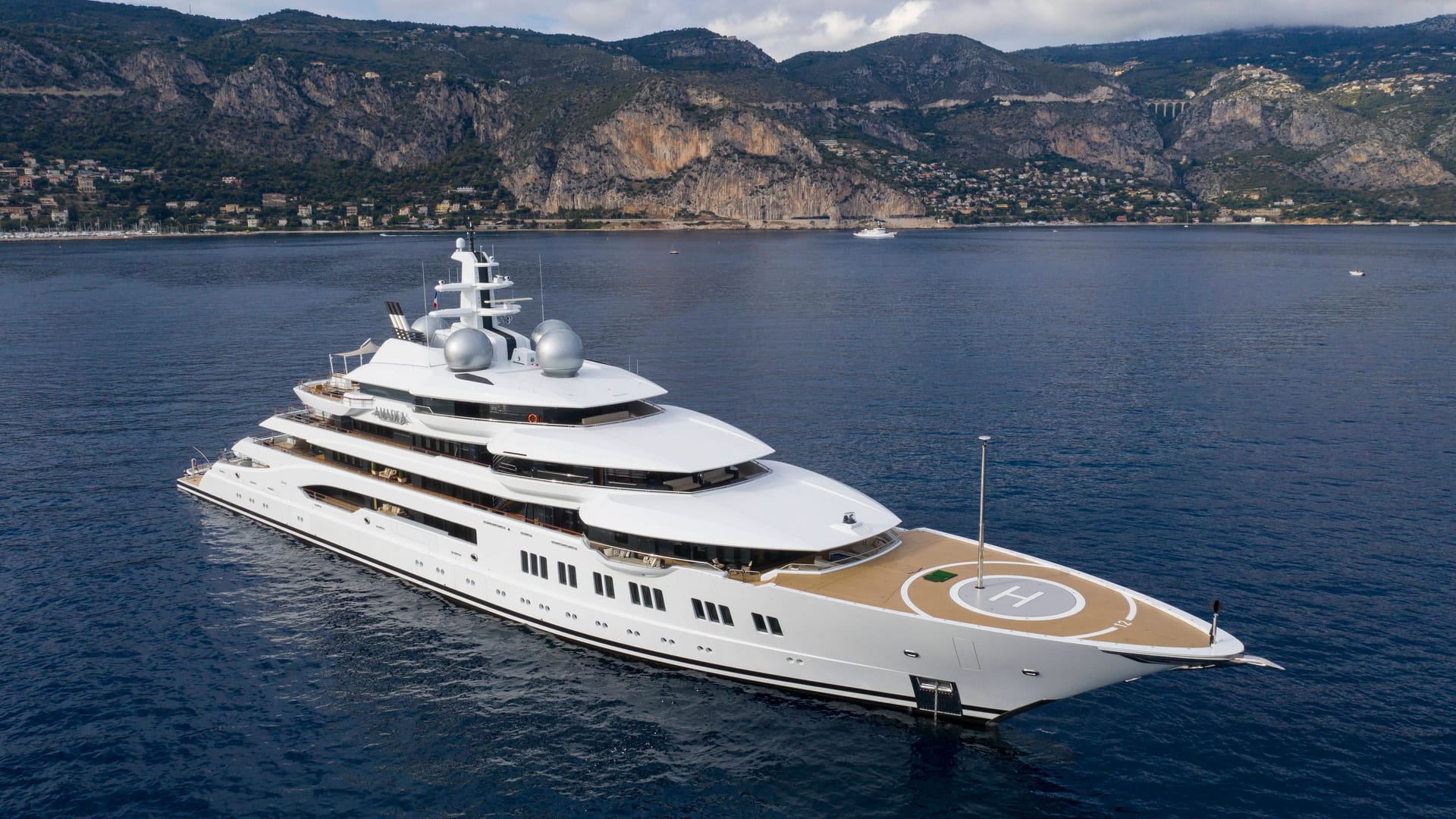 Die Yacht "Amadea" hat einen Marktwert von 325 Millionen Dollar