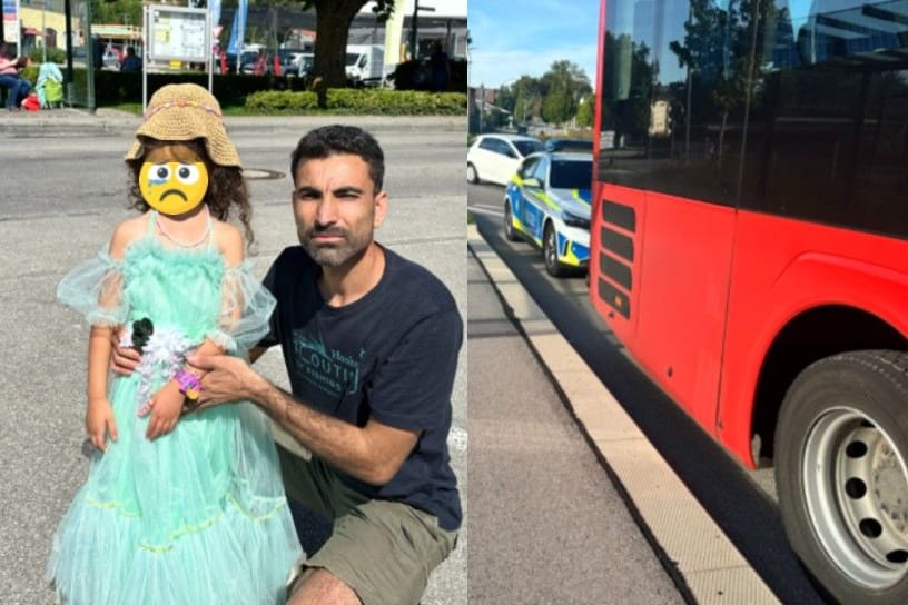 Halgord Omar: Der 39-Jährige flog mit seiner Stieftochter aus dem Bus in Schongau, nachdem er telefoniert hatte.