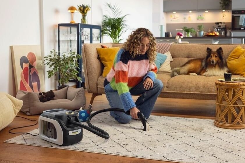 Waschsauger für Tiefenreinigung: Den Kärcher SE 3 Compact Home Shoe N1 gibt es jetzt so günstig wie nie im Angebot.