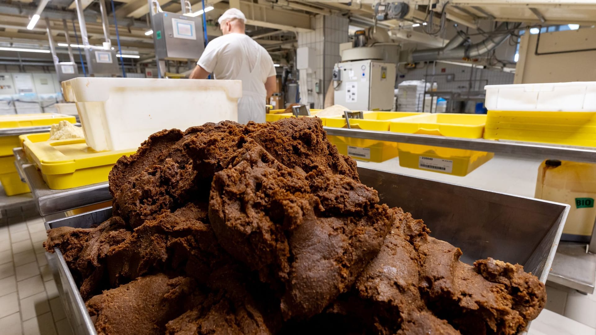 Lebkuchen-Produktion