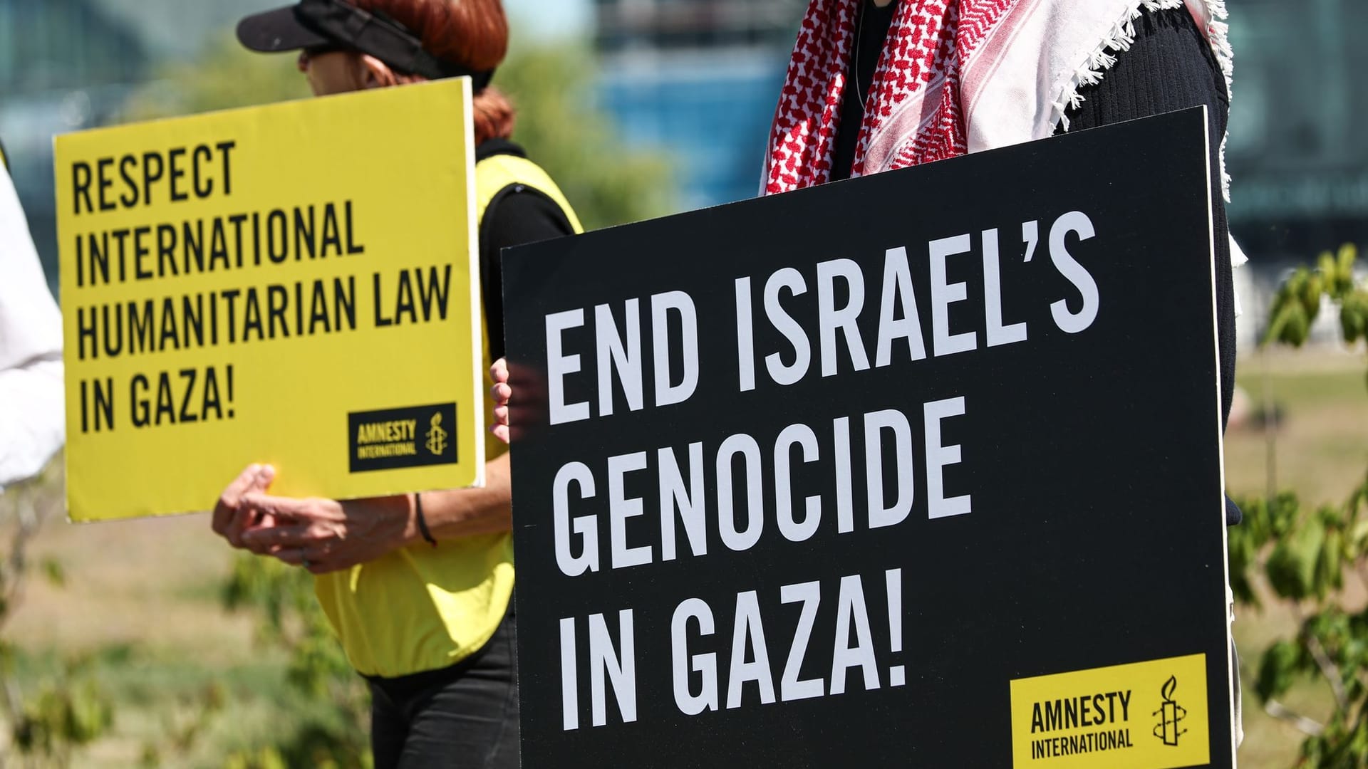 Demonstration "All Eyes on Gaza" Demonstration "All Eyes on Gaza"