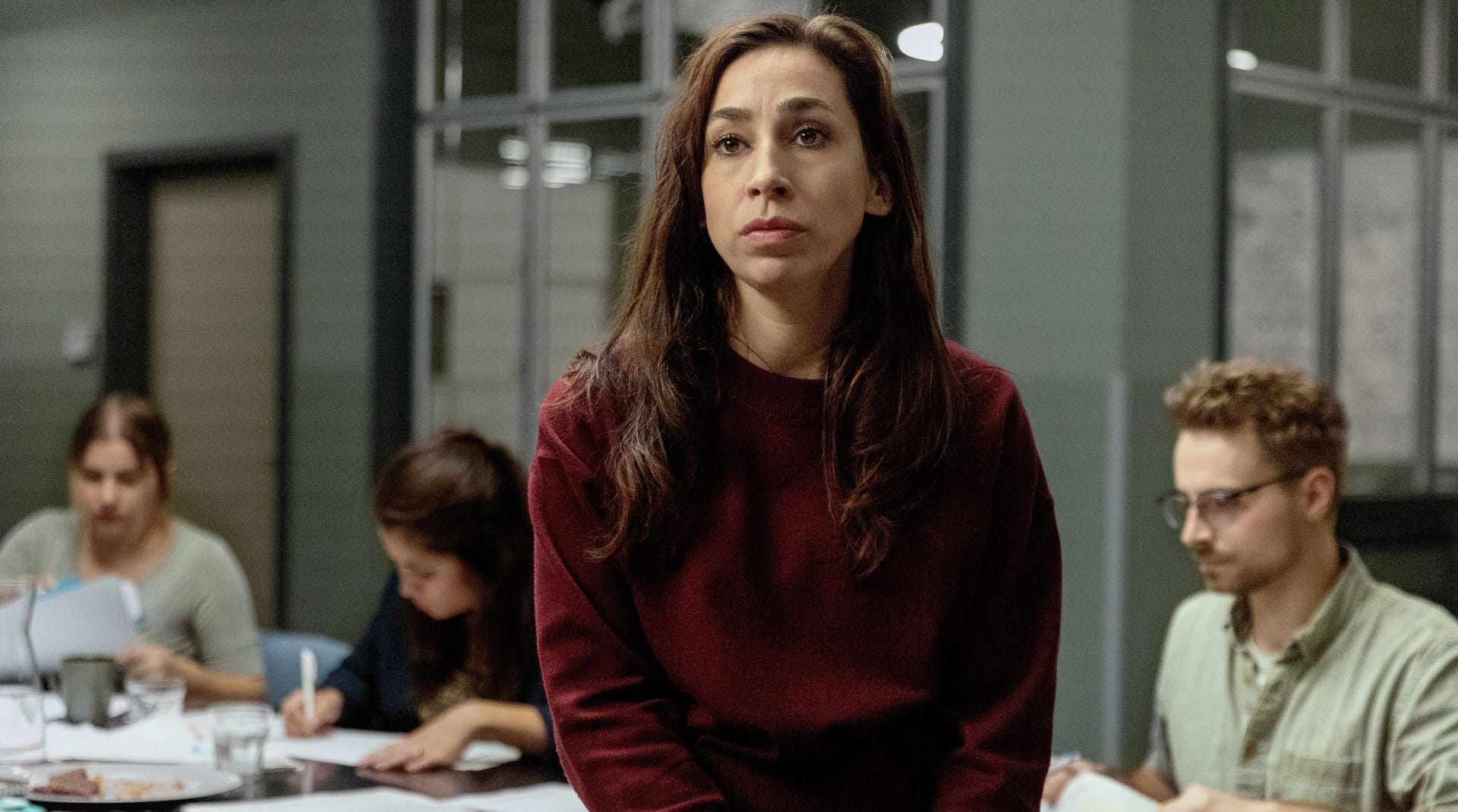 Tessa Ott (Carol Schuler): Die Kommissarin bangt im Film um ihre Mutter. Tessa Ott (Carol Schuler): Die Kommissarin bangt im Film um ihre Mutter.