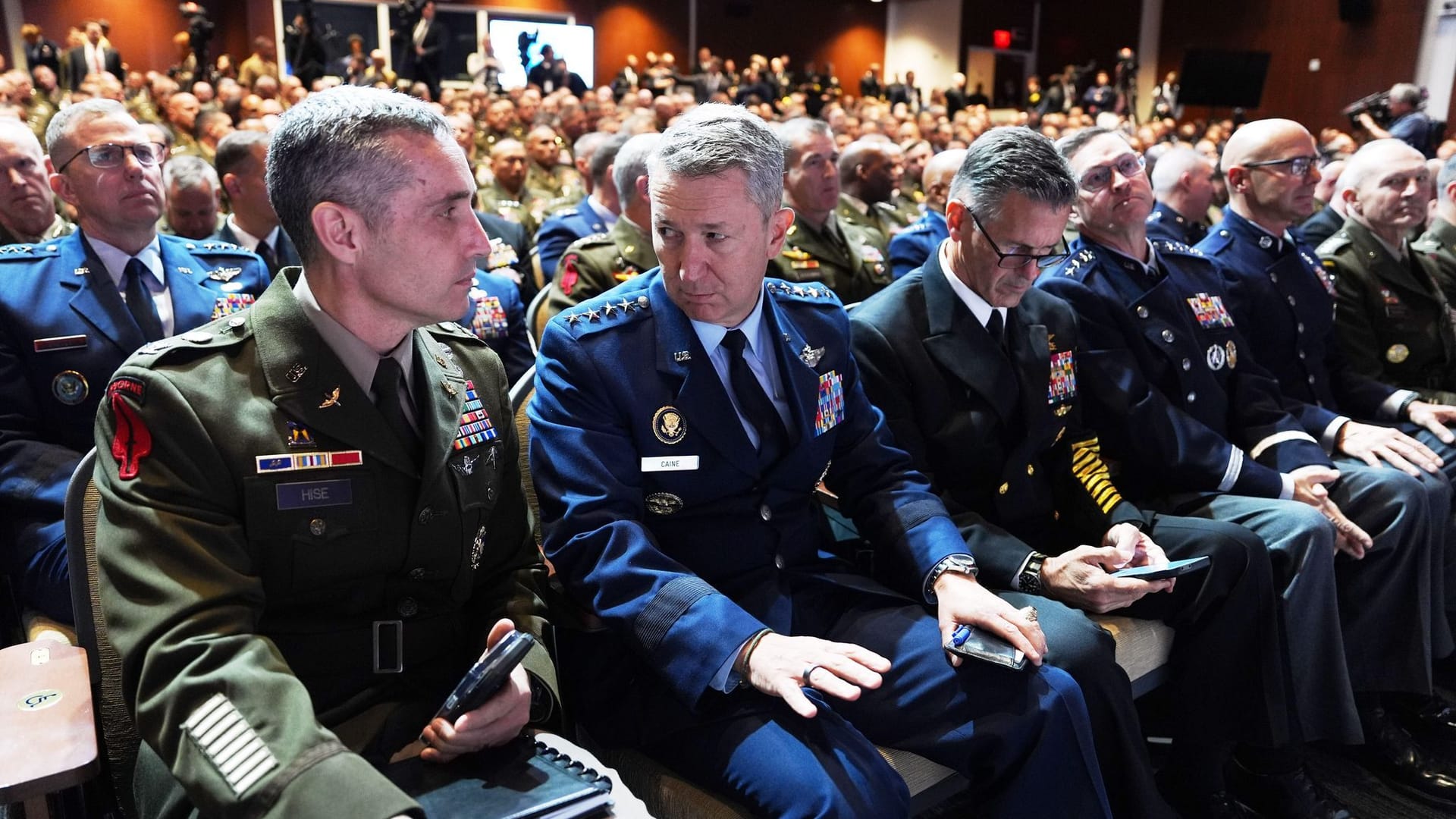 Pentagon Commanders Meeting