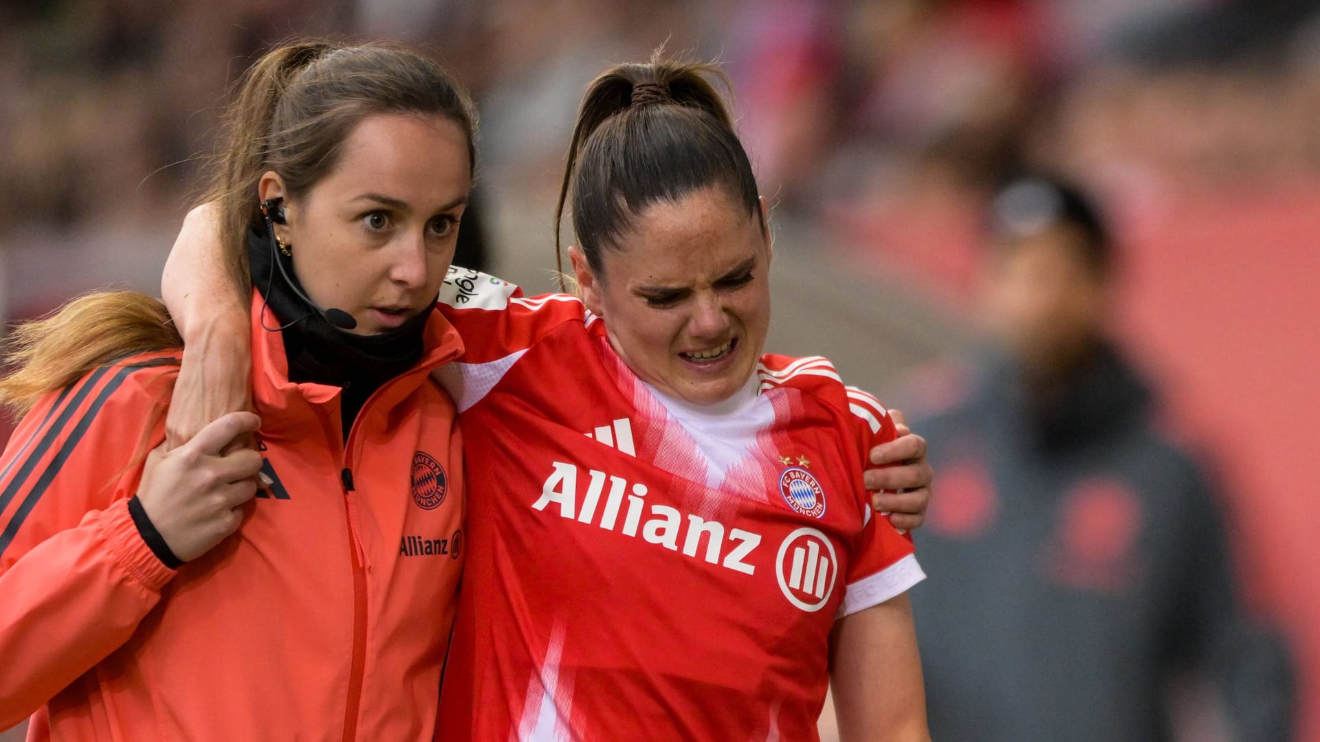 Sarah Zadrazil (r.): Sie spielt seit 2020 in München. Sarah Zadrazil (r.): Sie spielt seit 2020 in München.