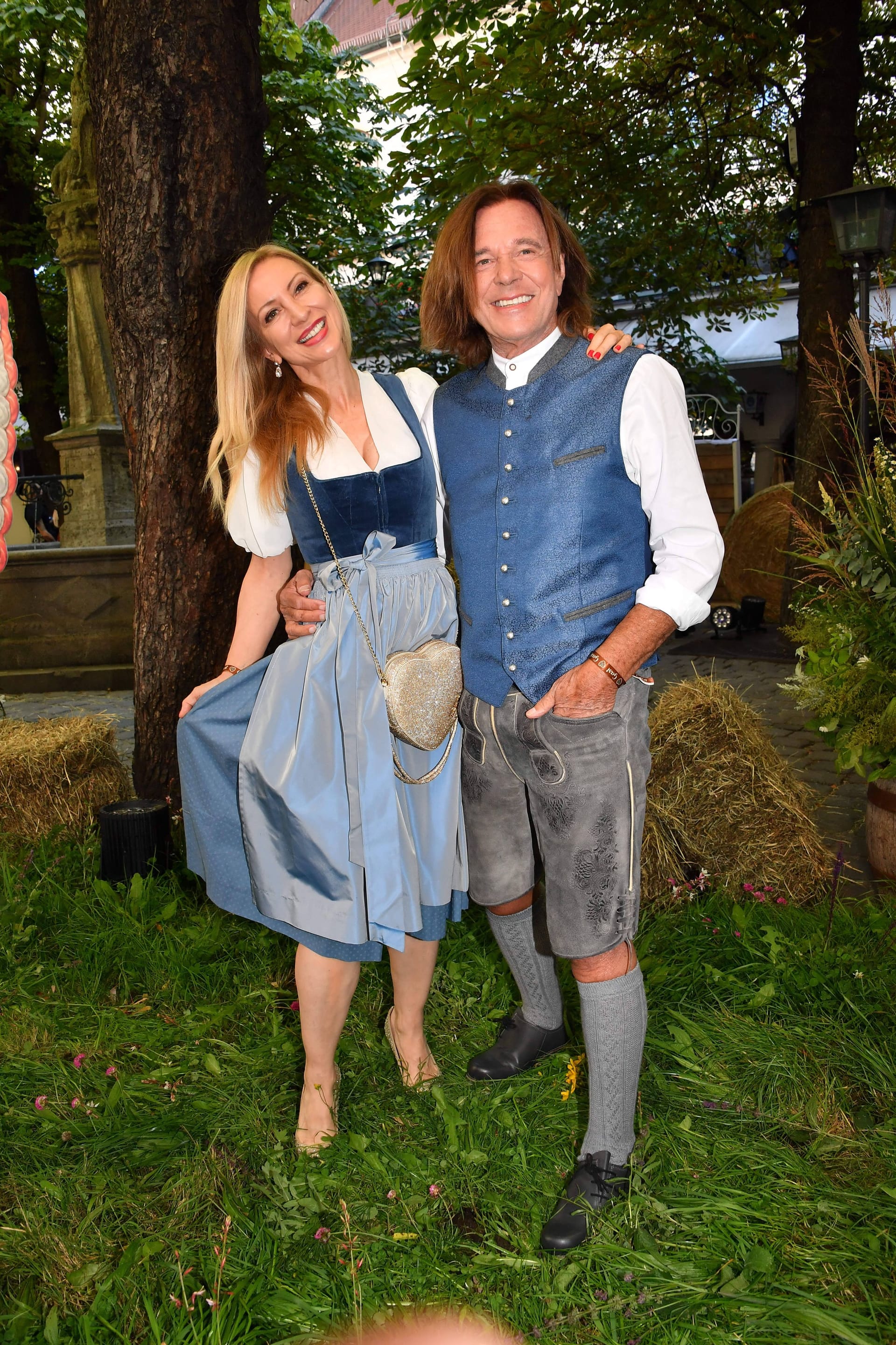 Jürgen Drew: Beim "HeidiFest" wurde er von Ehefrau Ramona unterstützt.