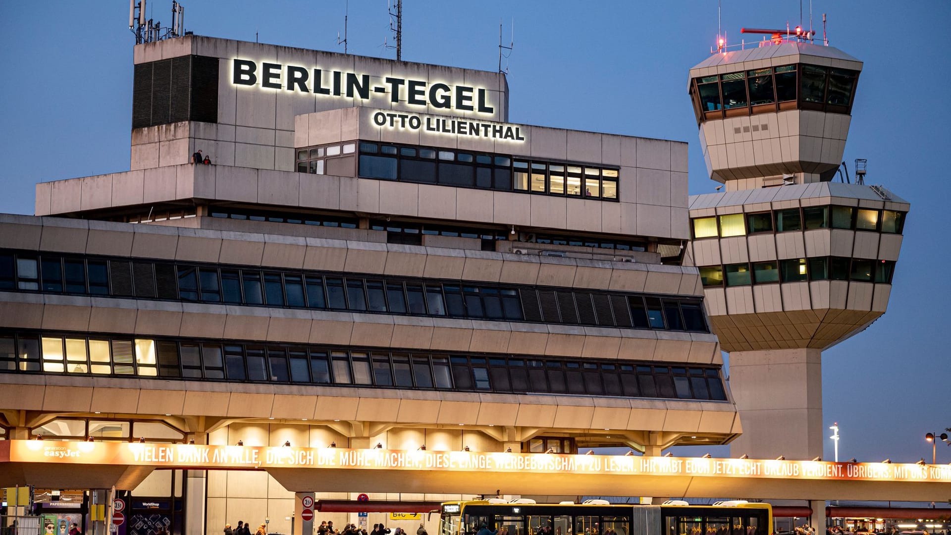Der ehemalige Flughafen Tegel Der ehemalige Flughafen Tegel