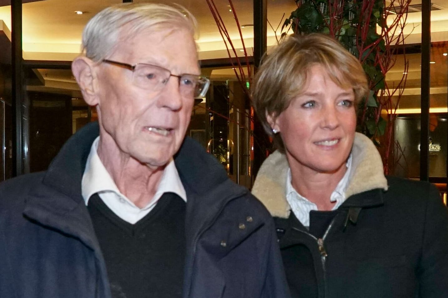 Eugen Block mit Tochter Christina Block (Archivbild): Der Prozess gegen die 52-Jährige überschattet den Geburtstag des Unternehmers.