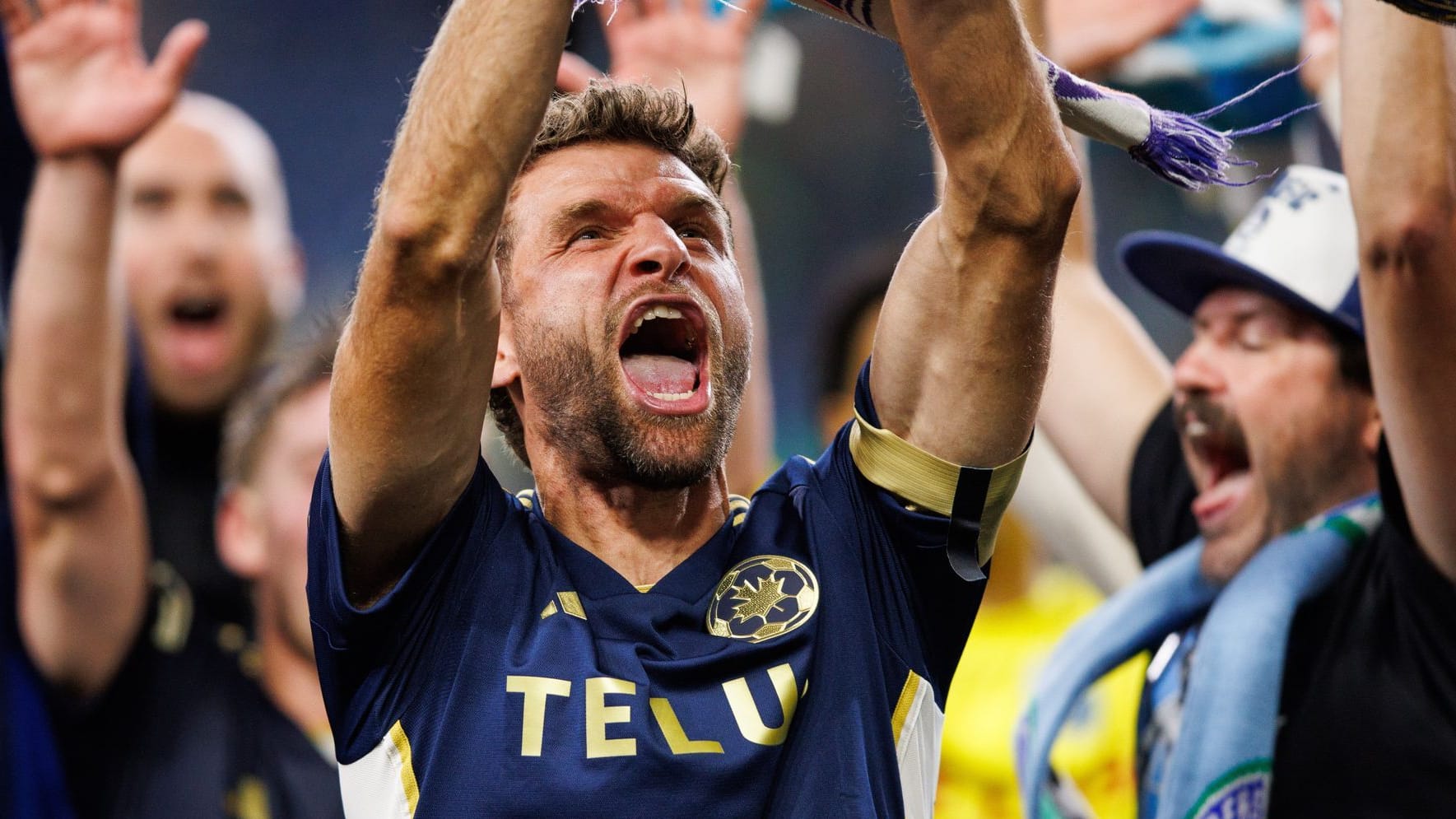 Thomas Müller: Er kam aus München nach Vancouver. Thomas Müller: Er kam aus München nach Vancouver.