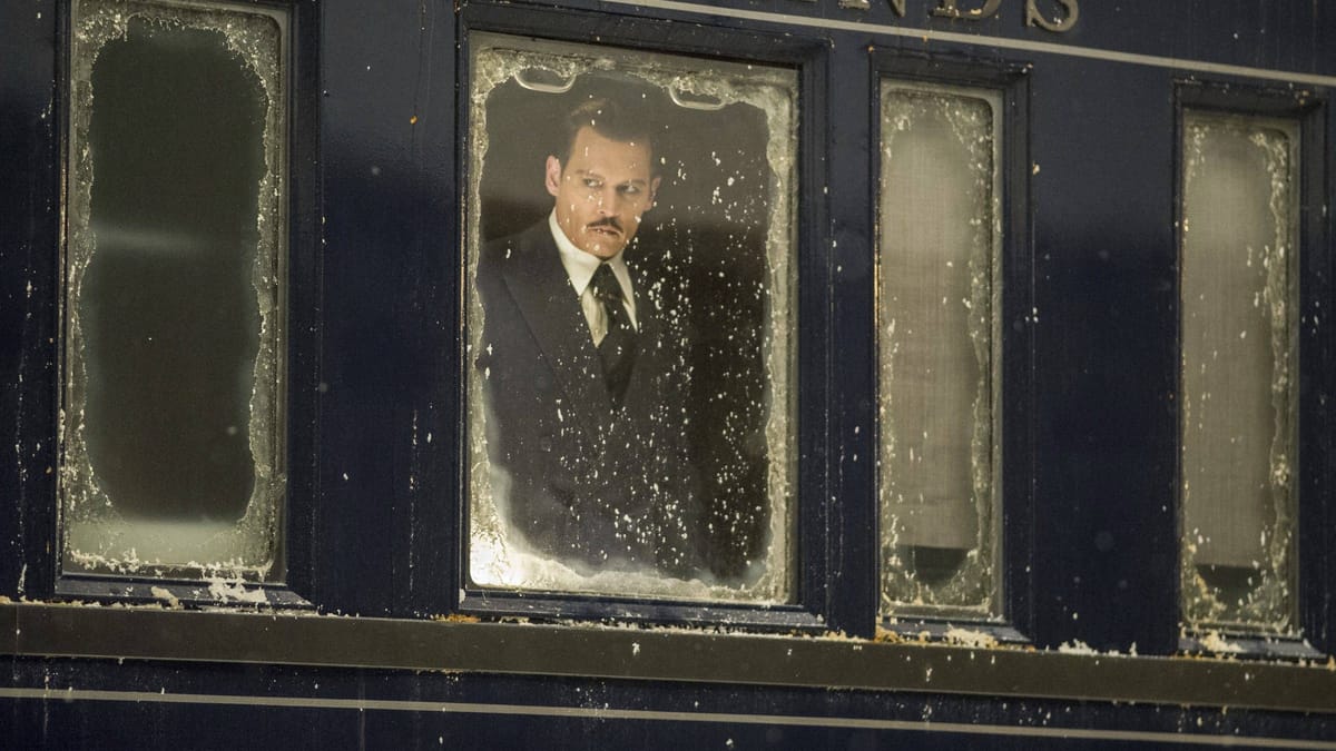 Johnny Depp in "Mord im Orient-Express": Am Samstag läuft er im TV