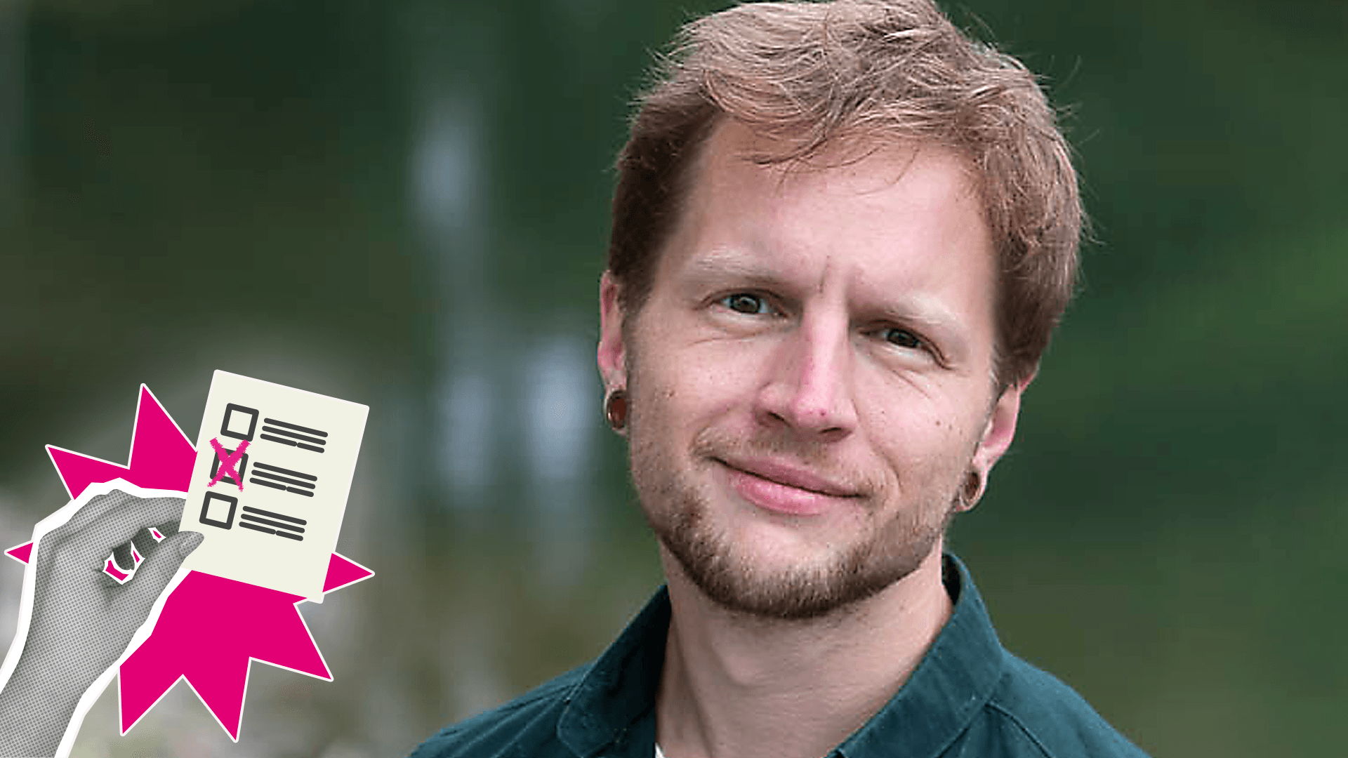 Lukas Fix: Der Student tritt für die Partei Klimaliste an.