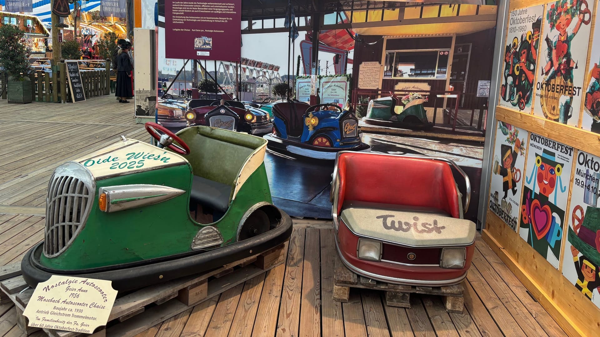 Seit 129 Jahren gibt es den Autoscooter schon auf dem Oktoberfest. Seit 129 Jahren gibt es den Autoscooter schon auf dem Oktoberfest.