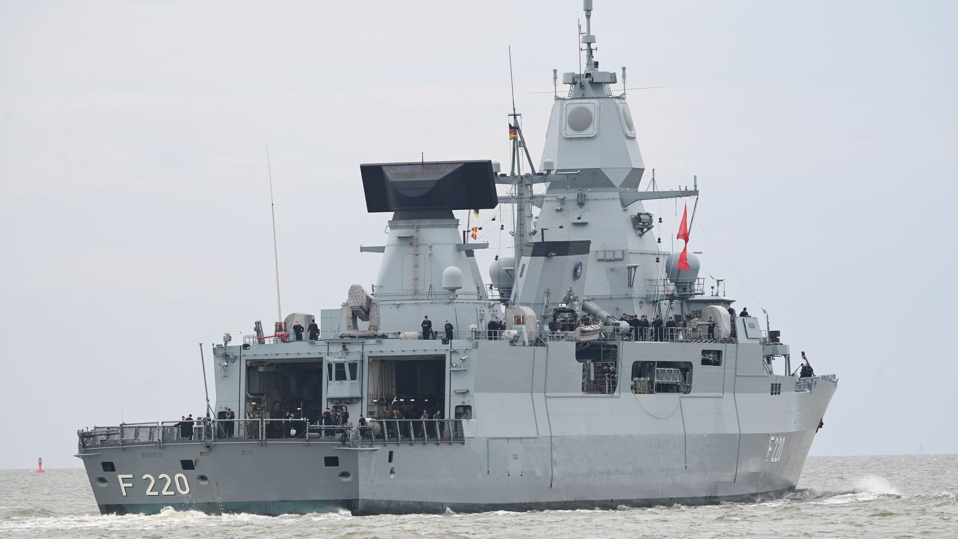 Die Fregatte «Hamburg»